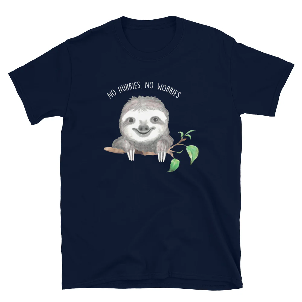 Smiling Sloth T-Shirt - Image 2