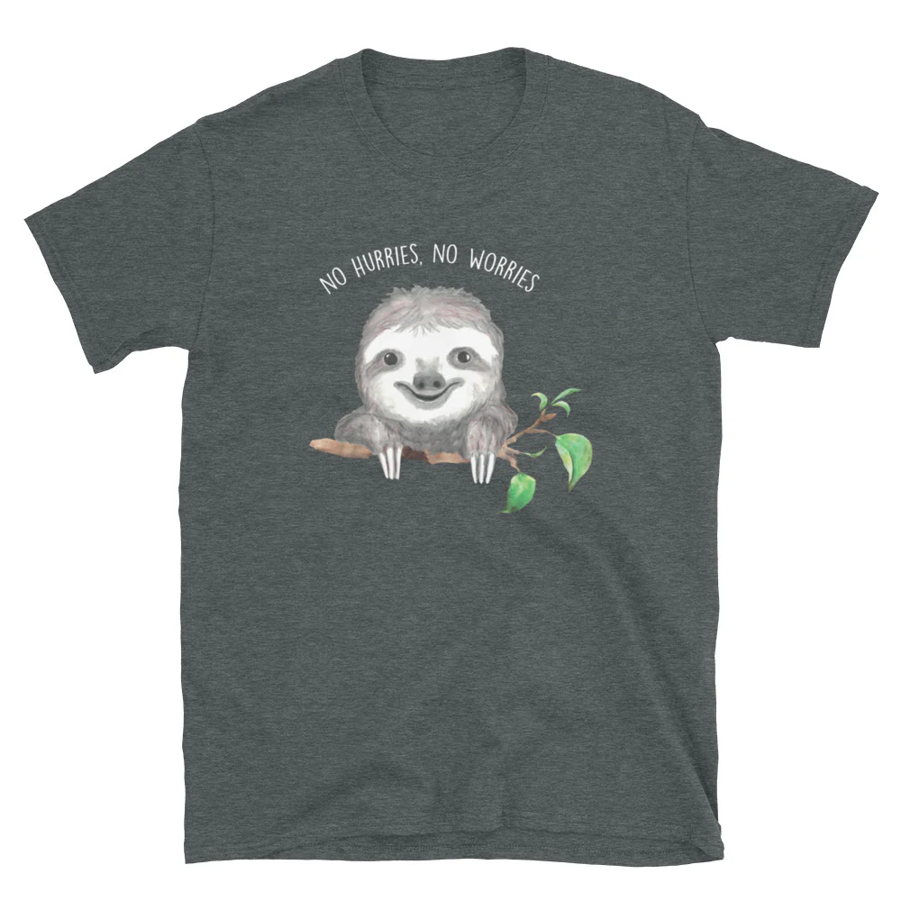 Smiling Sloth T-Shirt - Image 3