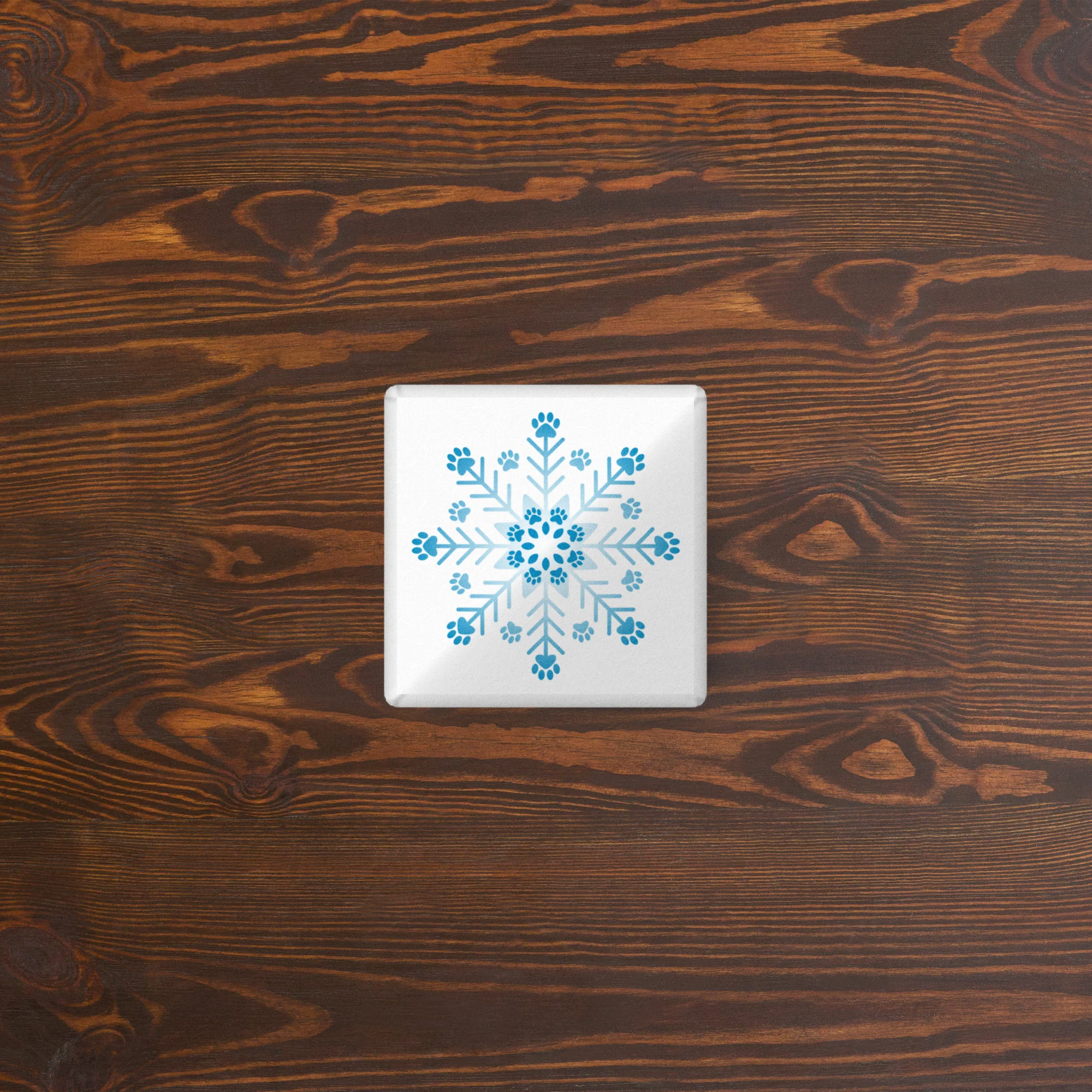 Snowflake Paw Pillow - Image 2