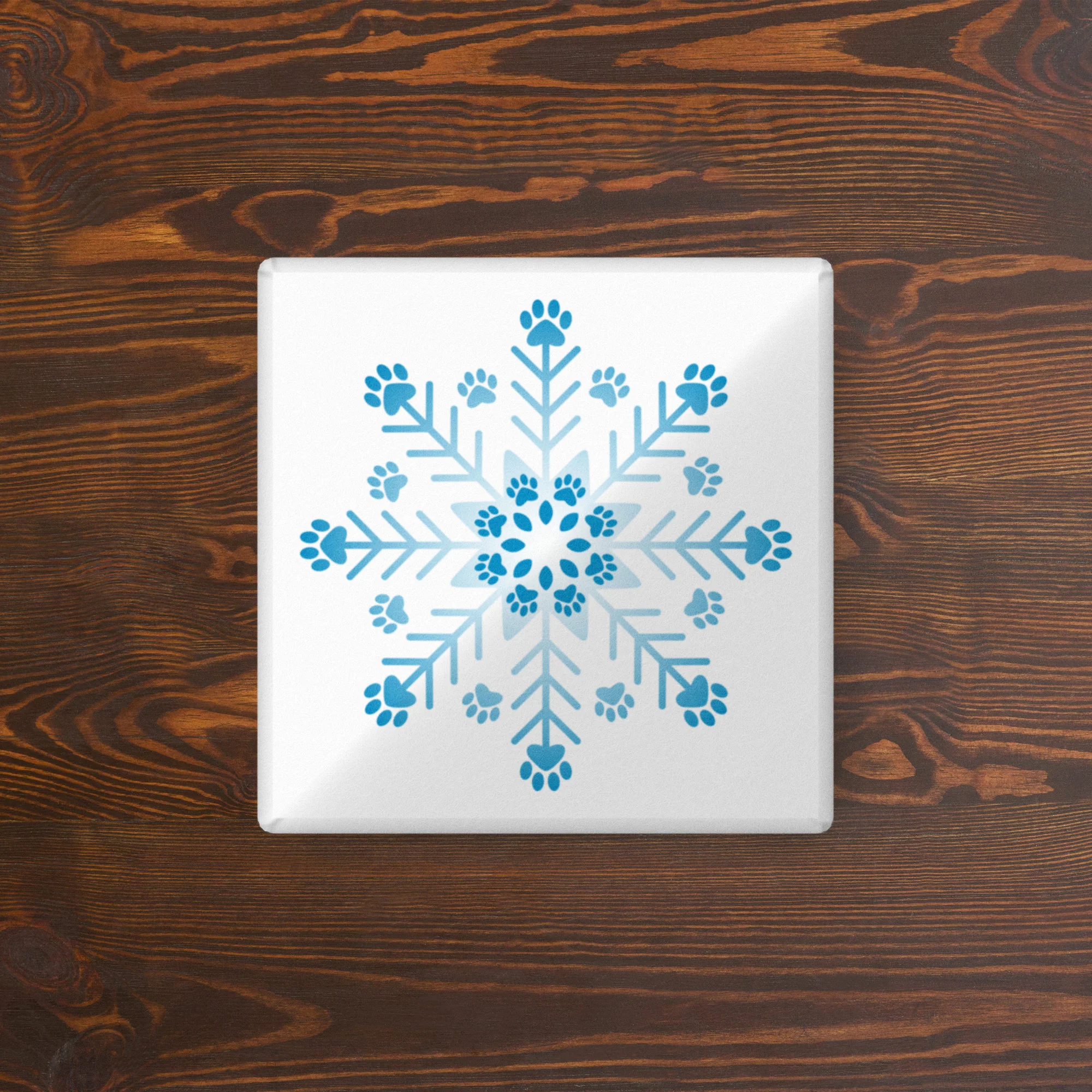Snowflake Paw Pillow - Image 3