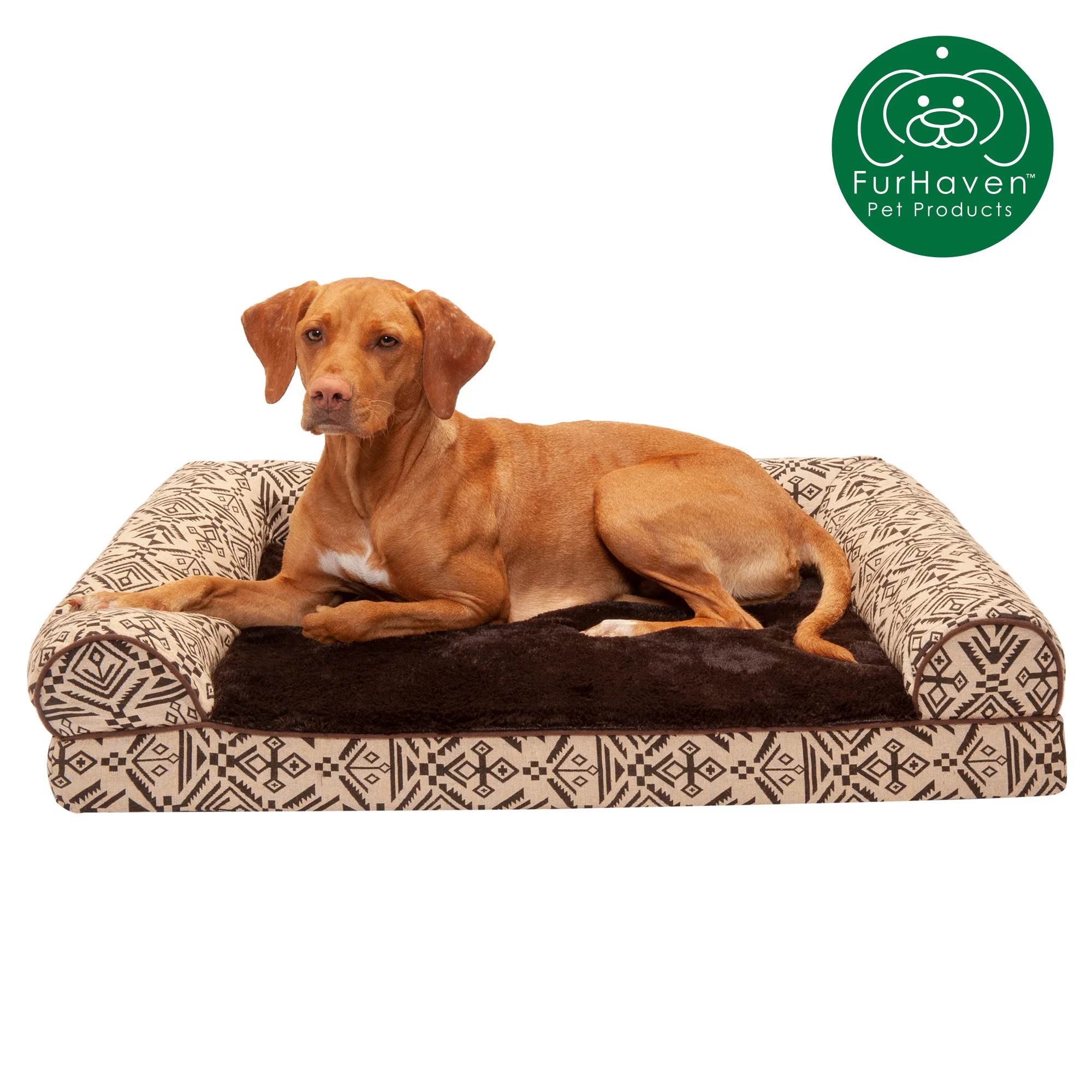 Southwest Kilim Sofa-Style Pet Bed - Image 11