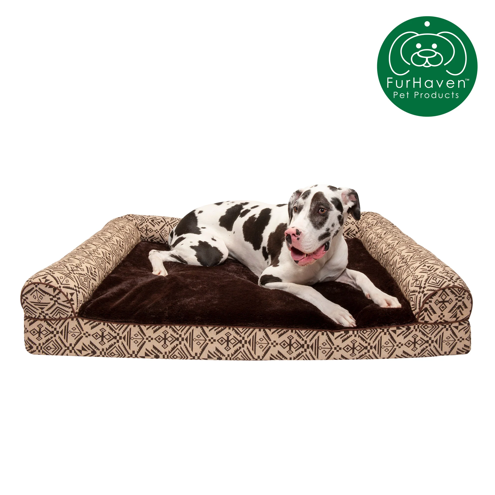 Southwest Kilim Sofa-Style Pet Bed - Image 12