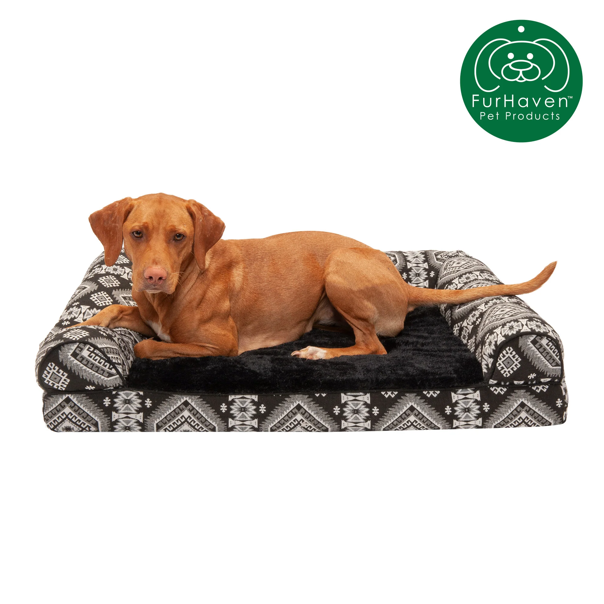 Southwest Kilim Sofa-Style Pet Bed - Image 6