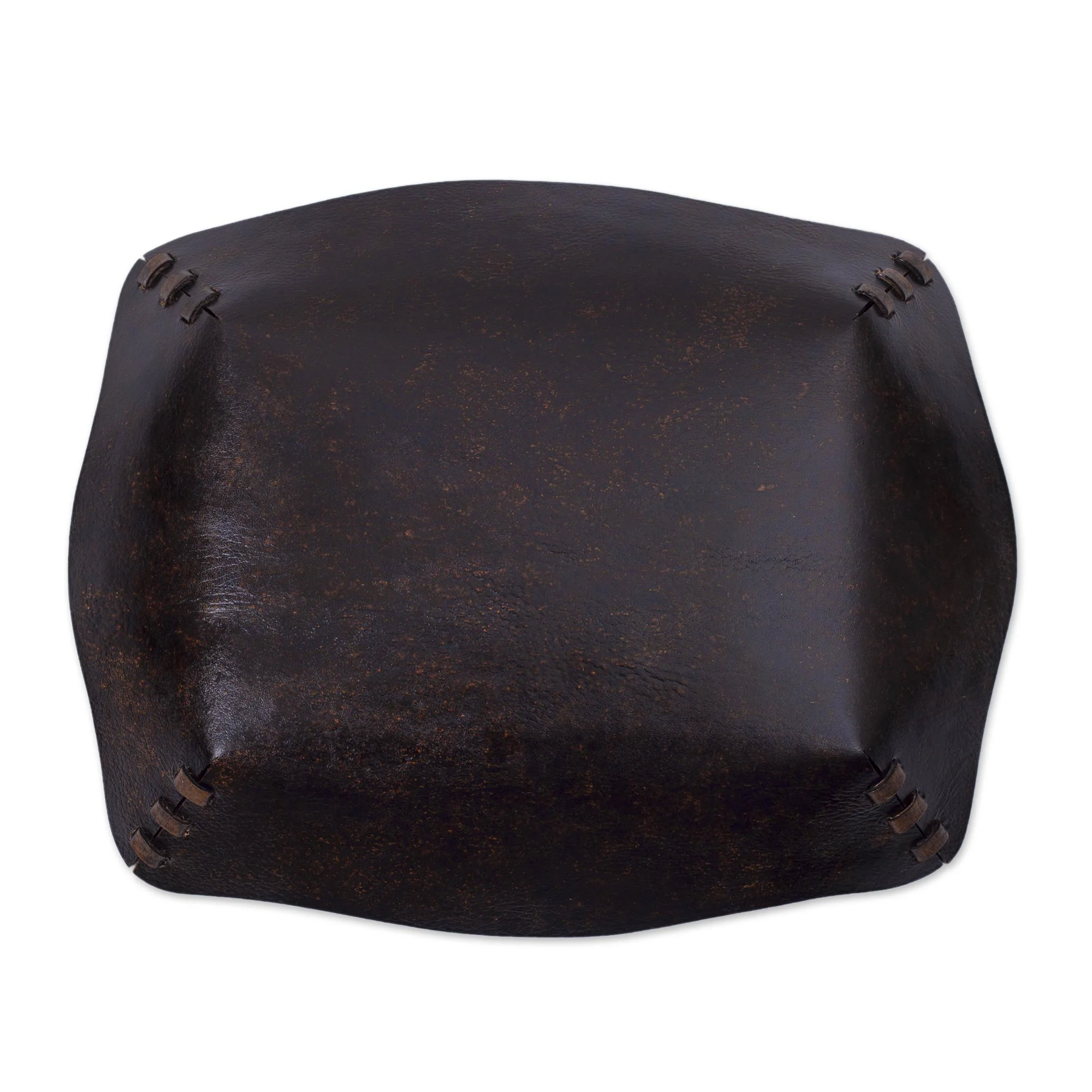 Spanish Viceroy Peru Handcrafted Tooled Leather Colonial Art Theme Catchall - Image 5