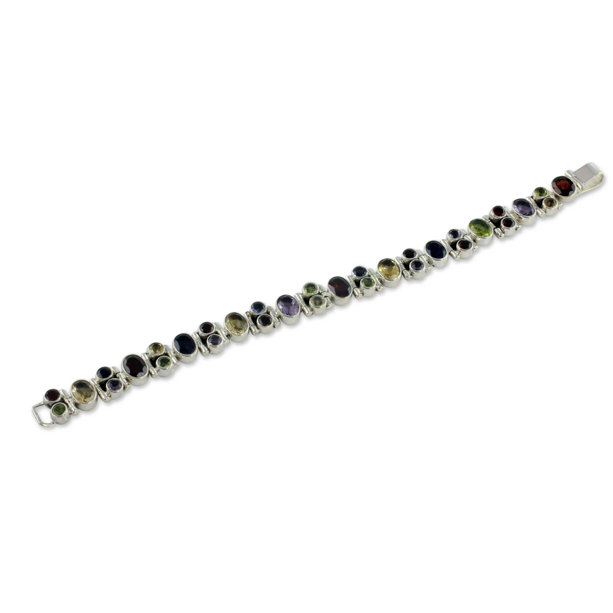 Sparkle Multi Gem Bracelet - Image 3