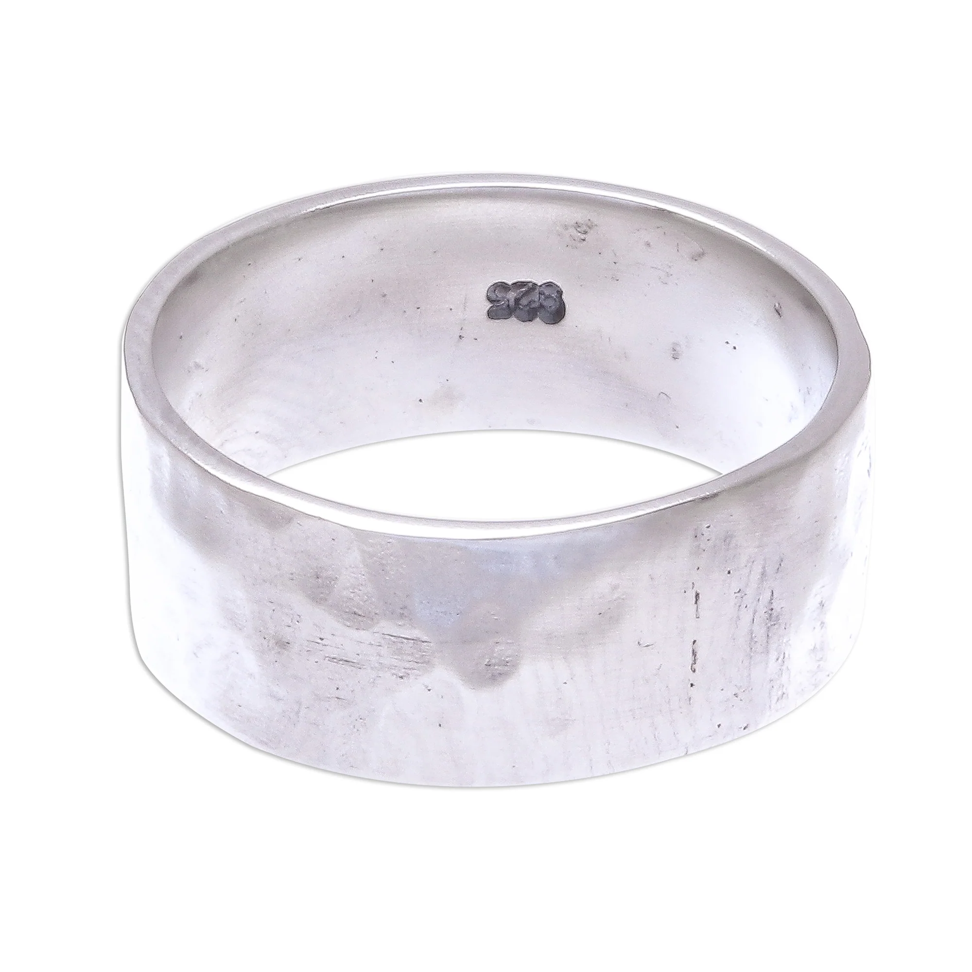 Spirit of Hope Inspirational Sterling Silver Band Ring - Image 5
