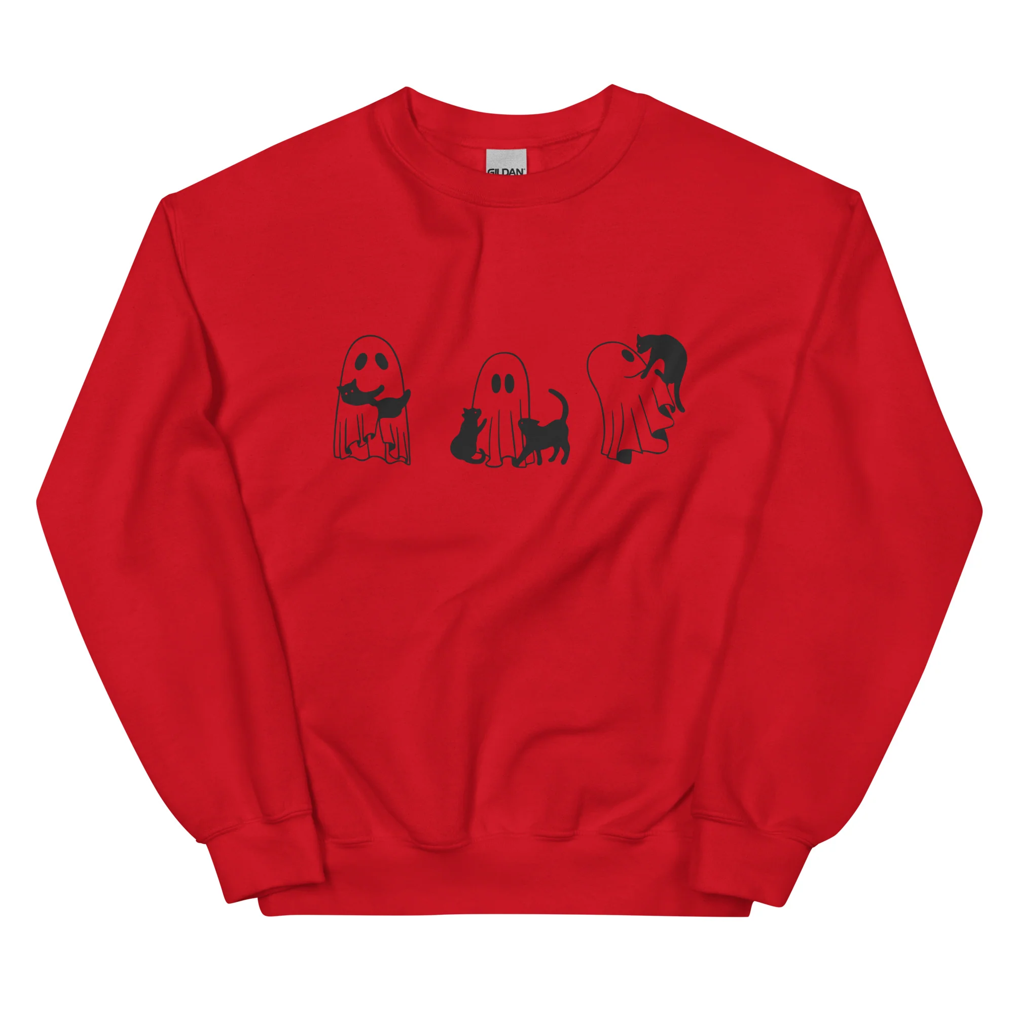 Spooky Friends Crewneck Sweatshirt - Image 4