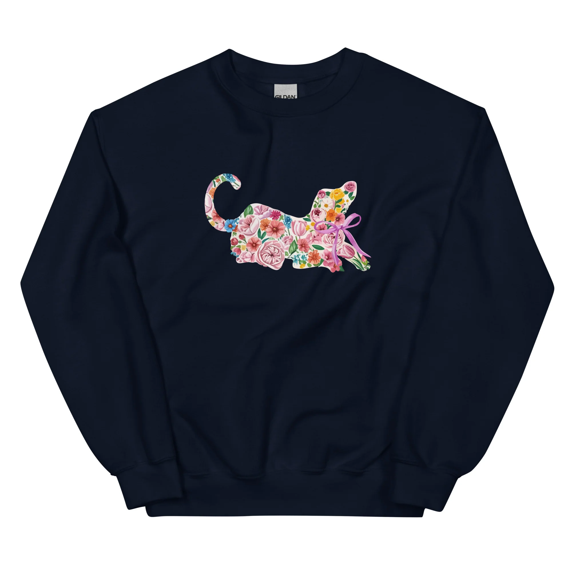 Springtime Flower Dog Crewneck Sweatshirt - Image 4