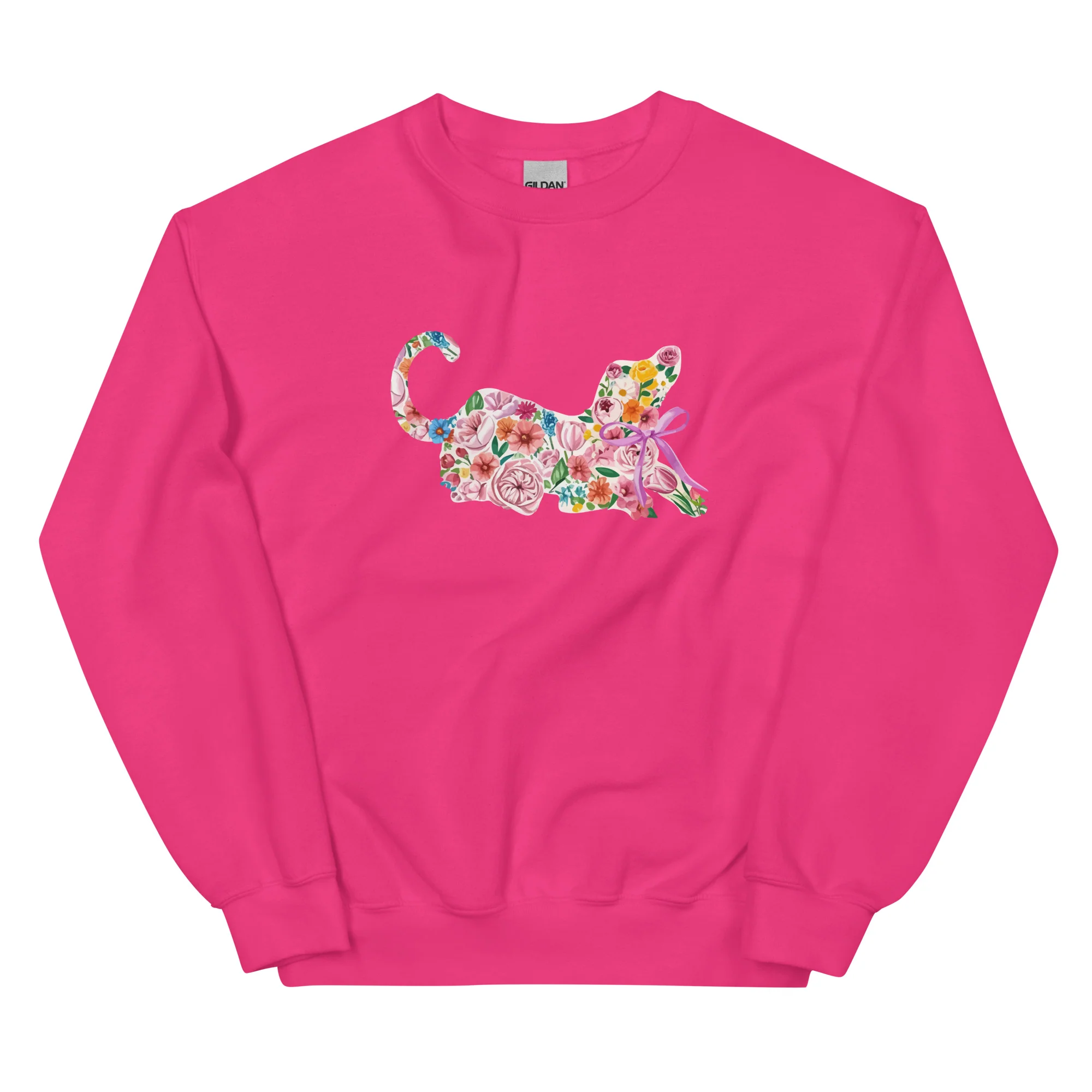 Springtime Flower Dog Crewneck Sweatshirt - Image 7