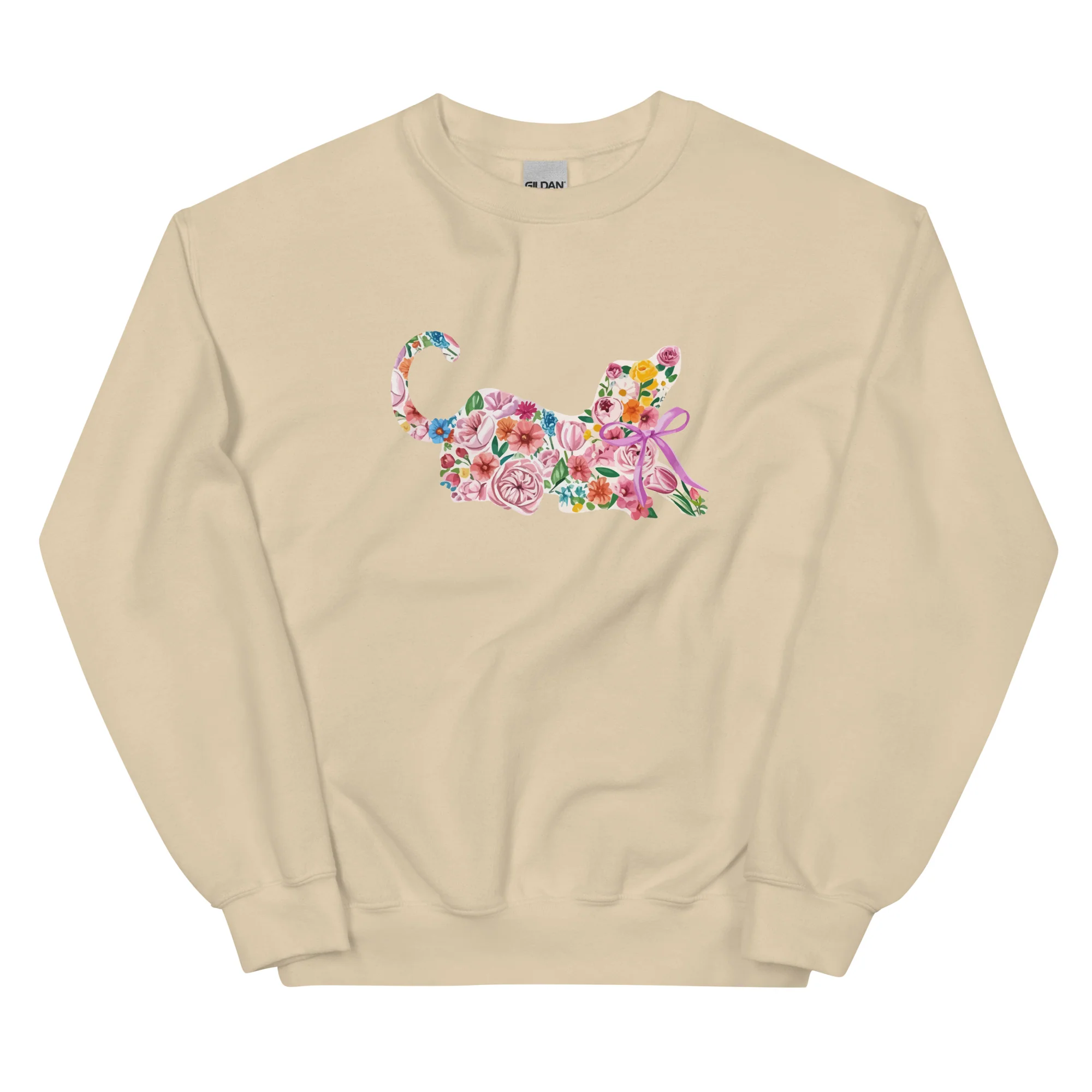 Springtime Flower Dog Crewneck Sweatshirt - Image 9