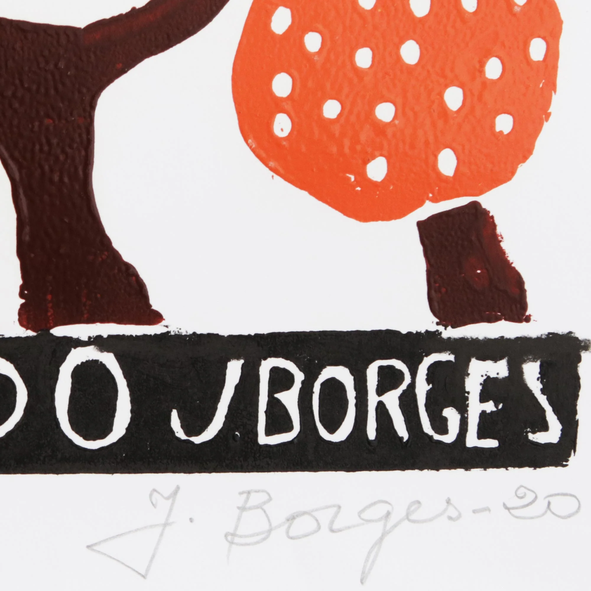 Starry Sky Colorful Starry Sky Woodcut Print by J. Borges in Brazil - Image 3