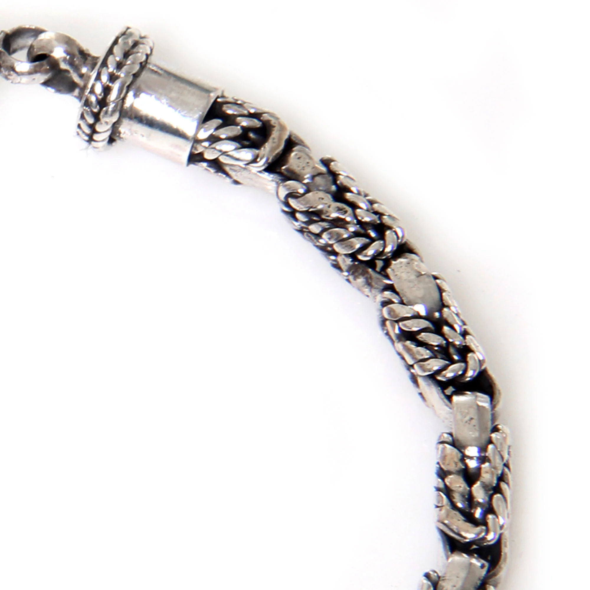 Sterling Silver Sinnet Chain Bracelet - Image 3