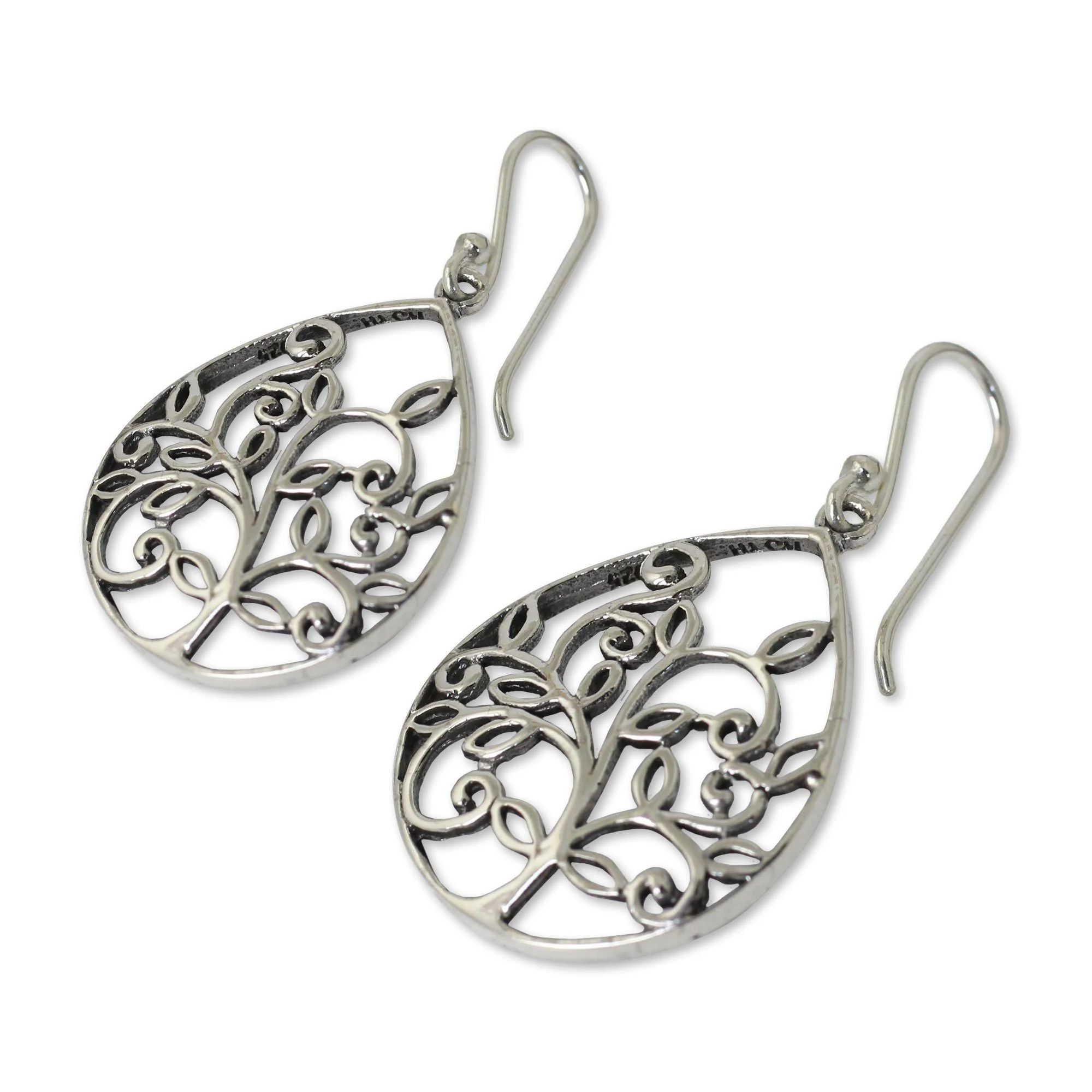 Tree of Life Dangle Earrings - Image 3