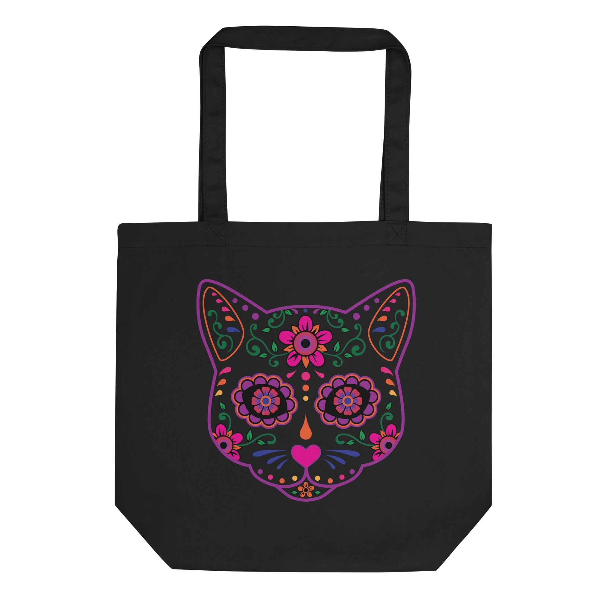 Sugar Skull Tote Bag - Image 2
