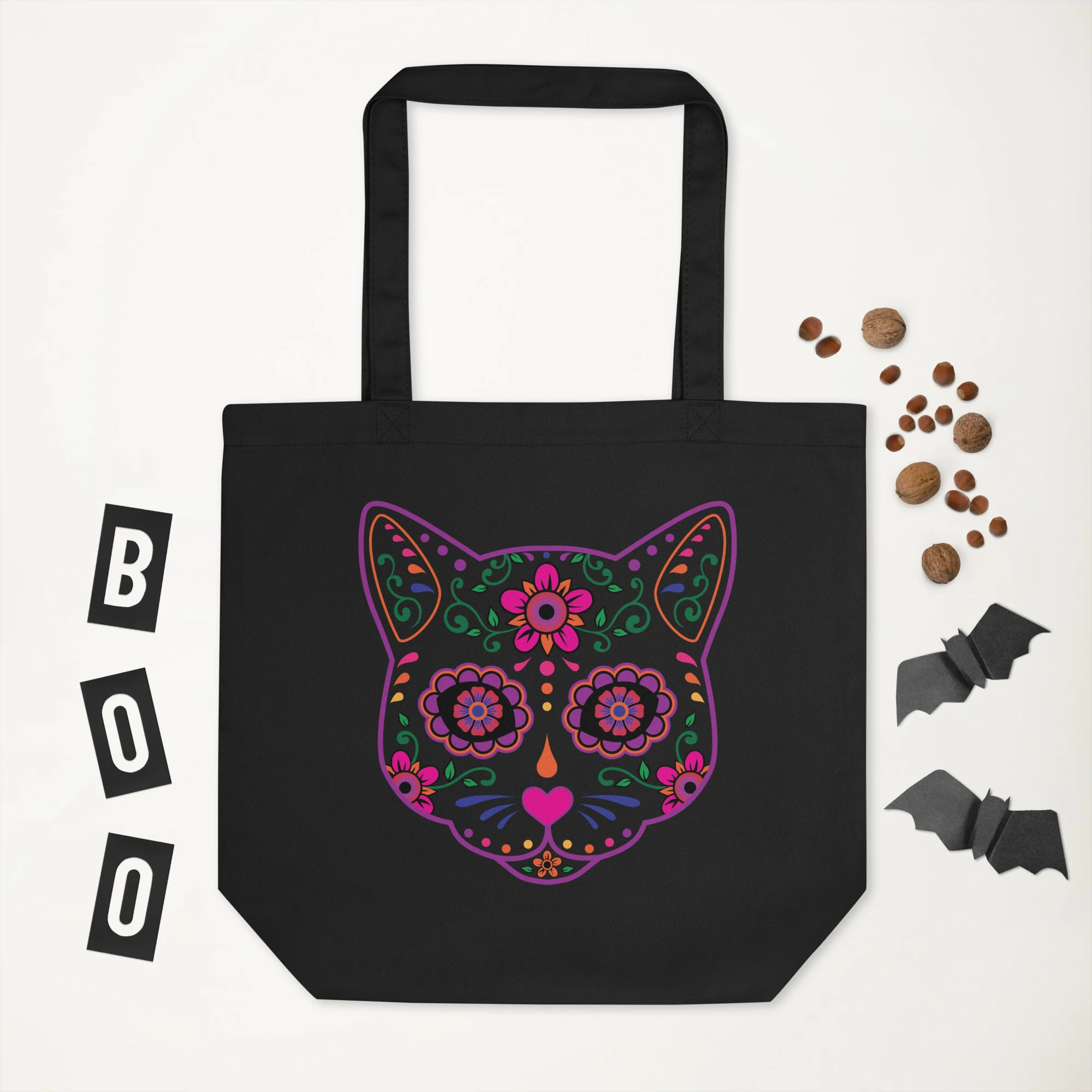 Sugar Skull Tote Bag - Image 7