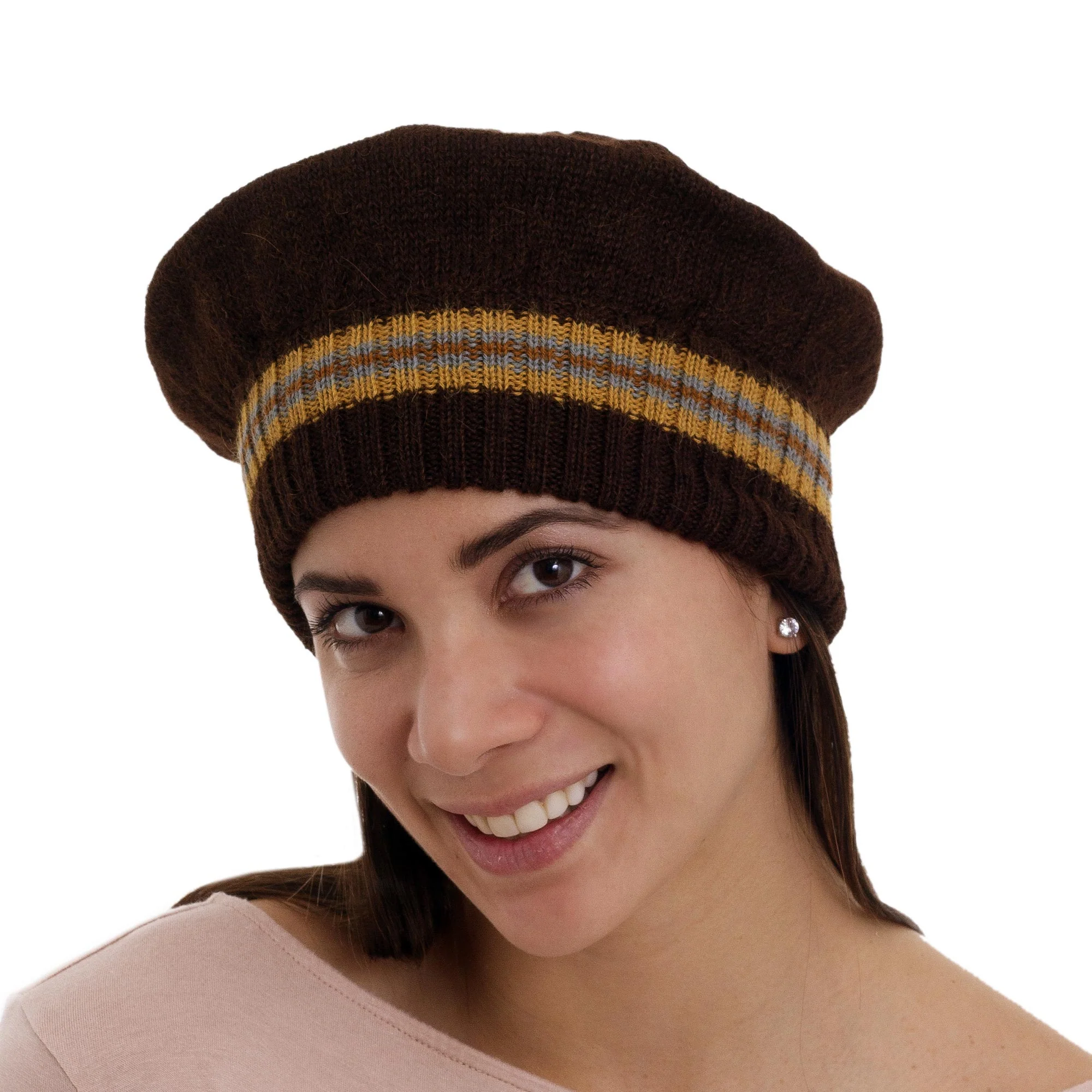 Sunflower 100% Alpaca Hat - Image 3