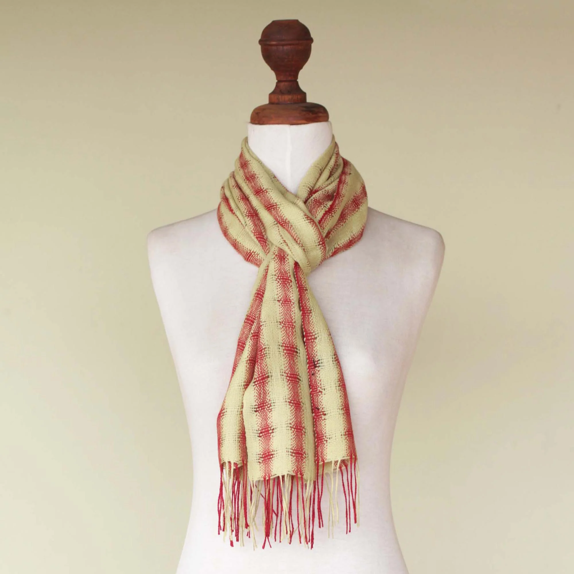 Sunset Sky Alpaca Scarf - Image 3