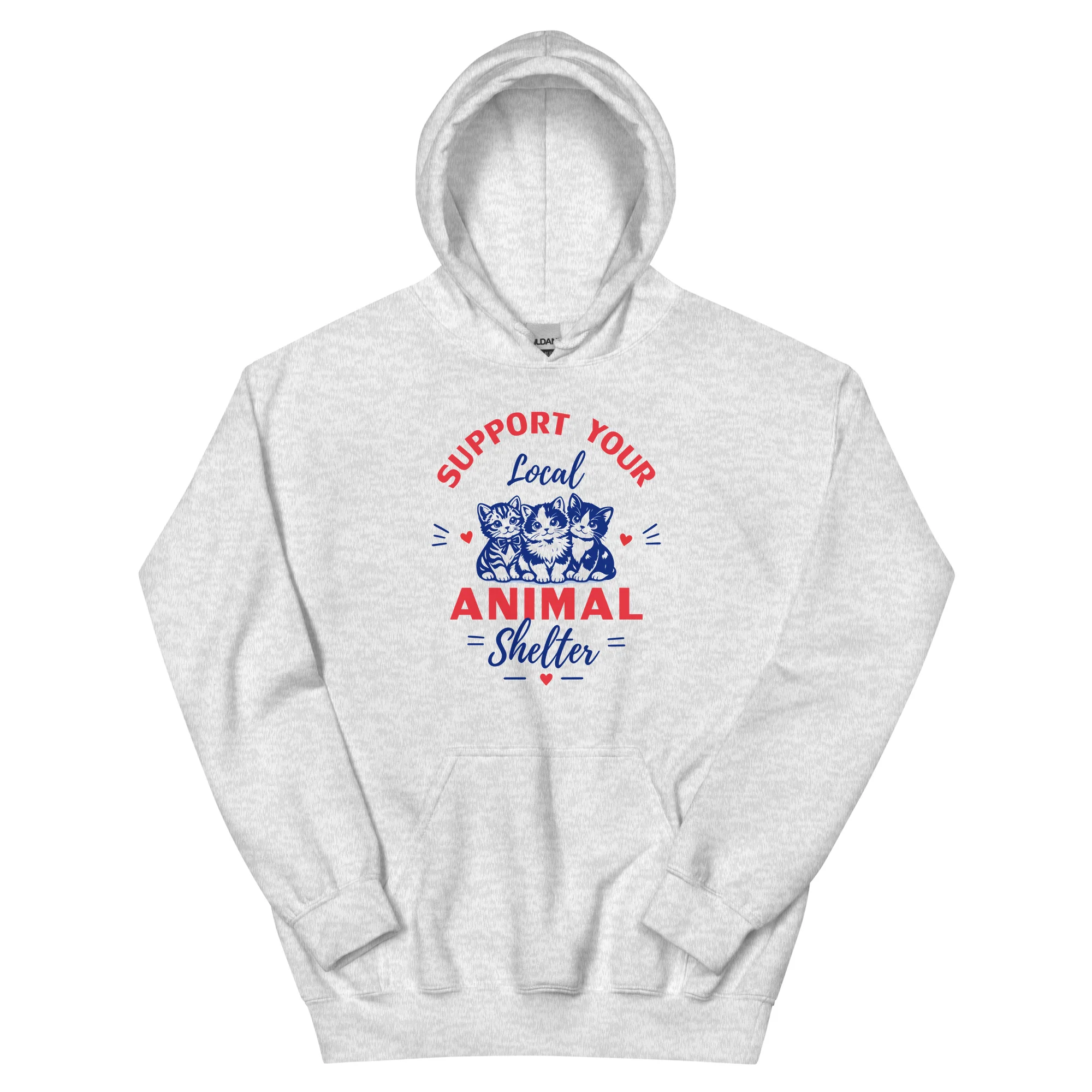 Support Your Local Animal Shelter Hoodie - Image 5