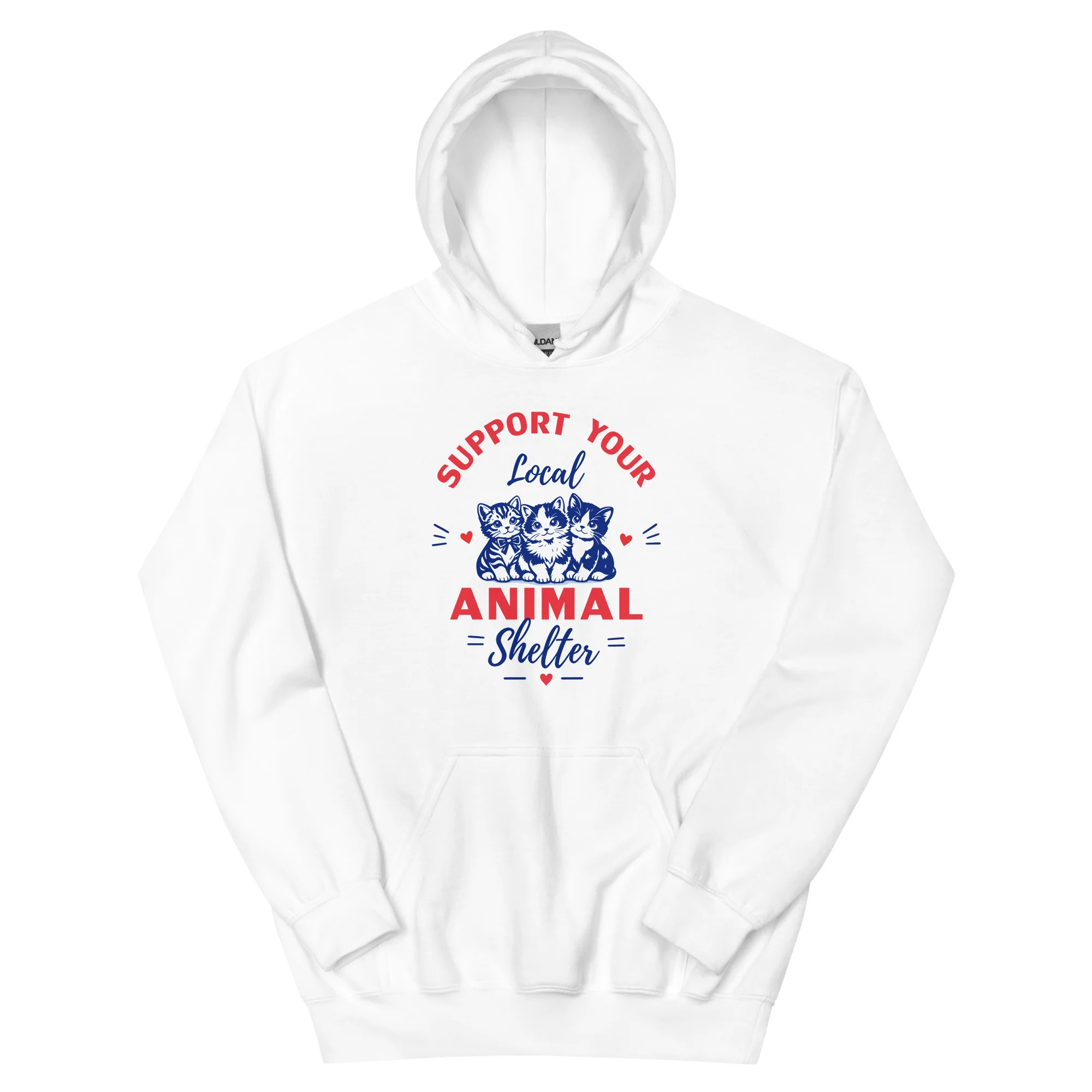 Support Your Local Animal Shelter Hoodie - Image 6