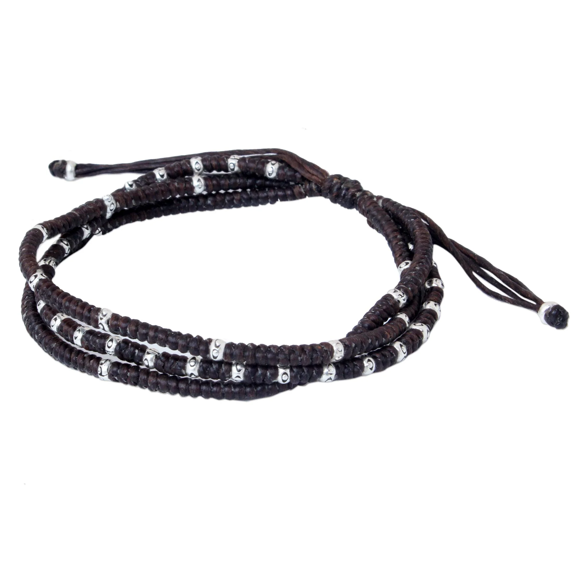 Surreal Brown Sterling Silver Bracelet - Image 4