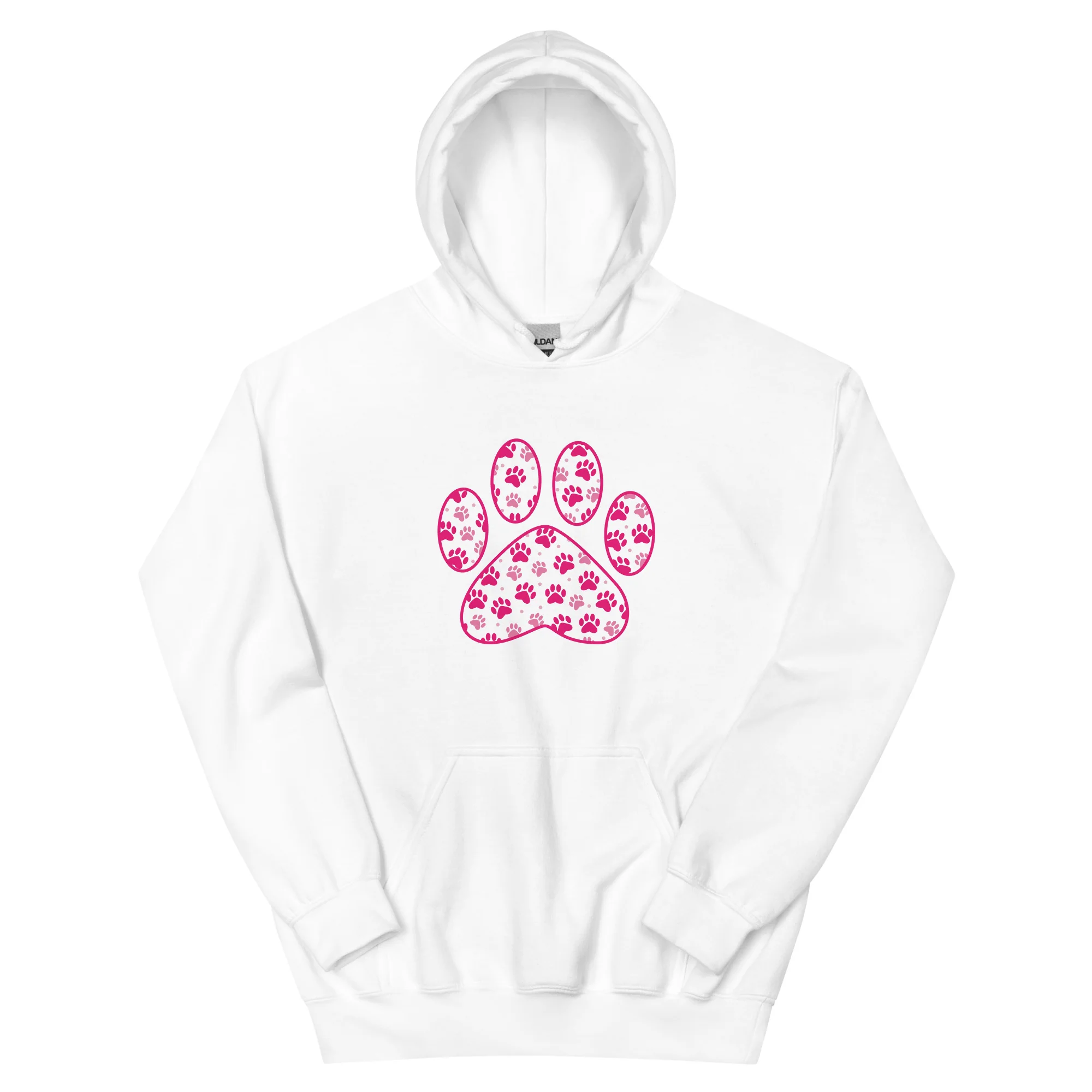 Sweet Paw Print of Love Hoodie - Image 8
