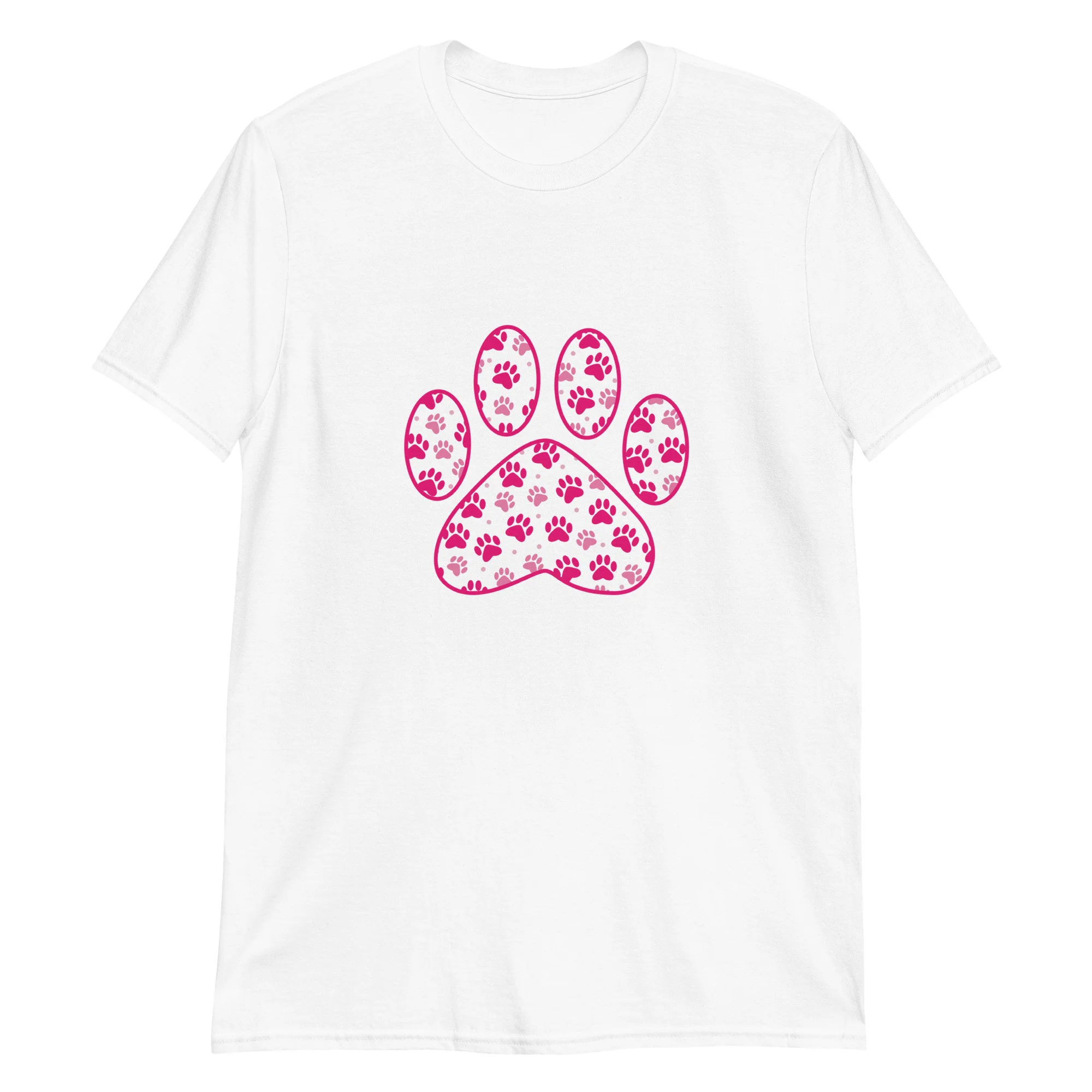 Sweet Paw Print of Love T-Shirt - Image 8