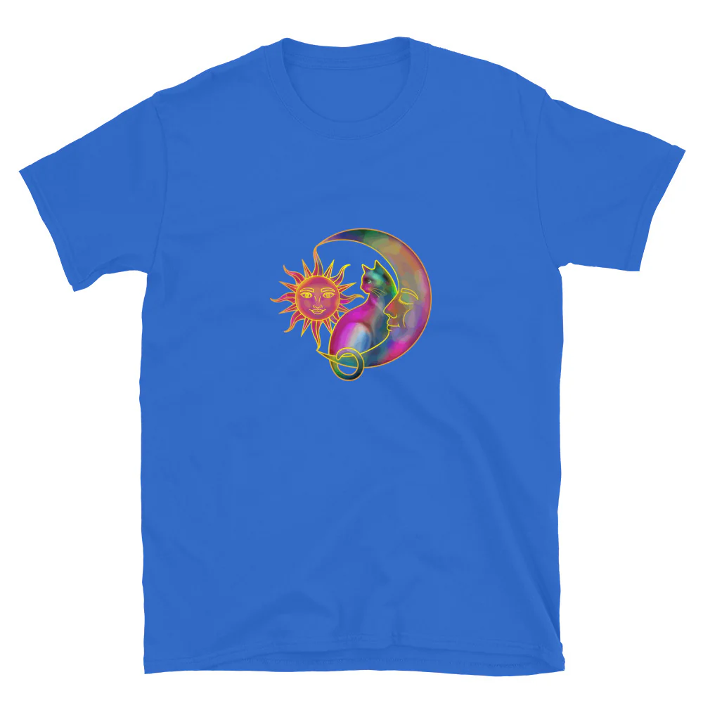 Sweet Sun & Moon With Cat T-Shirt - Image 10