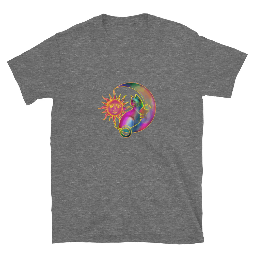 Sweet Sun & Moon With Cat T-Shirt - Image 11