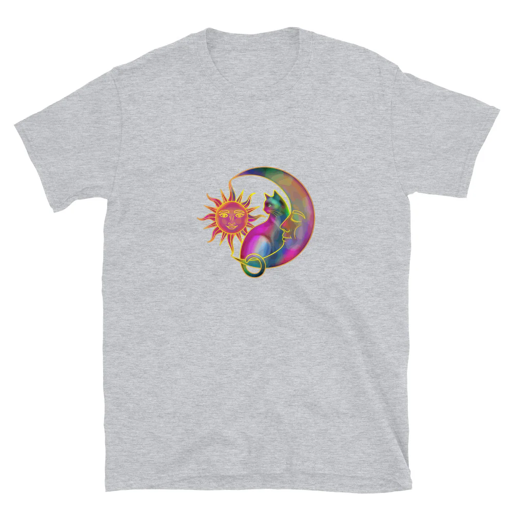 Sweet Sun & Moon With Cat T-Shirt - Image 15