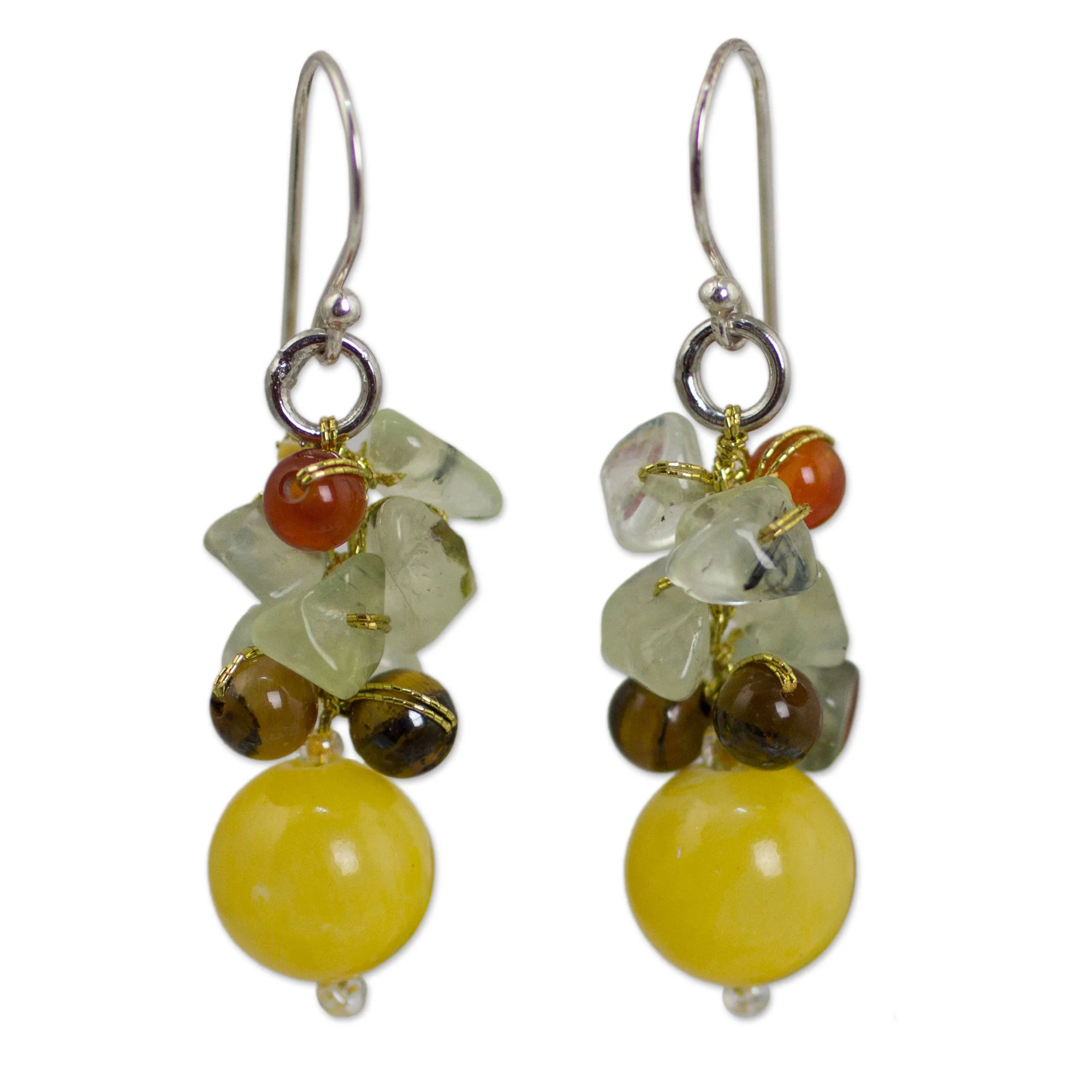 Sweet Sunshine Beaded Earrings - Image 2