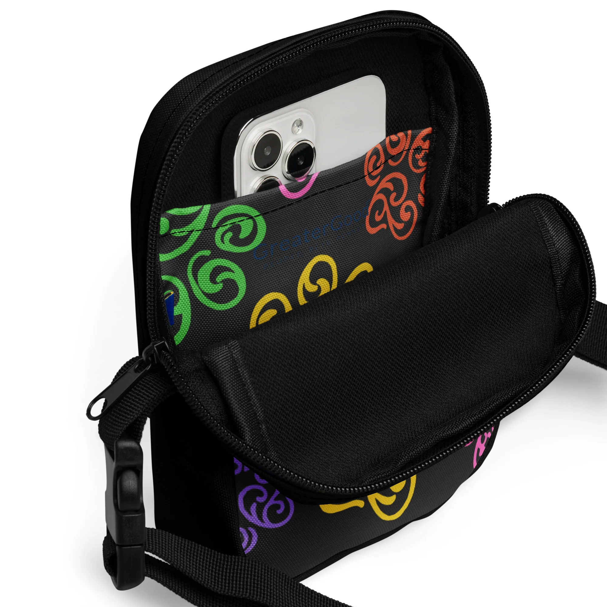 Swirling Paws Utility Crossbody Bag - Image 2