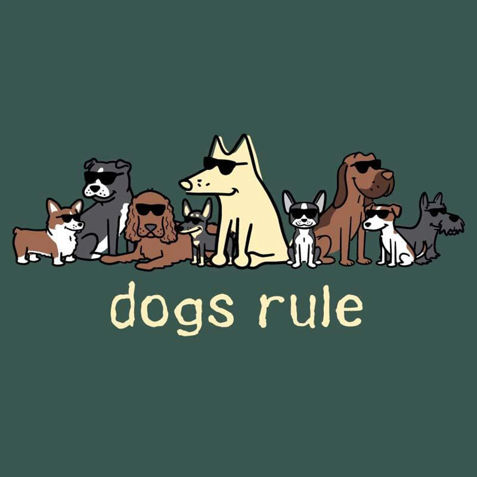 Teddy the Dog&trade; Dogs Rule T-Shirt - Image 2