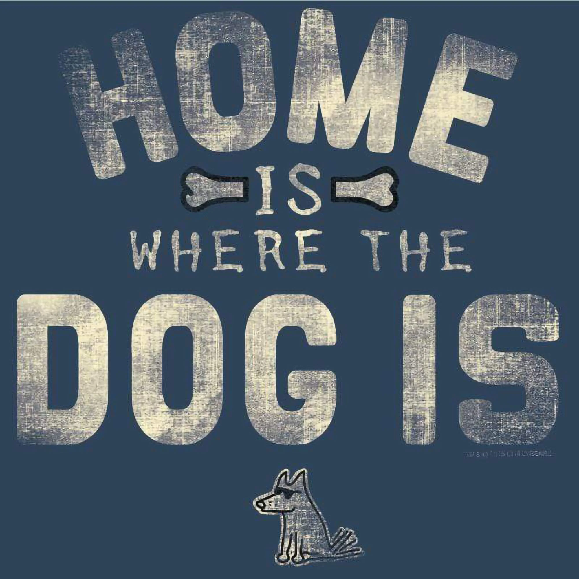Teddy the Dog™ Home Ladies V-Neck - Image 2