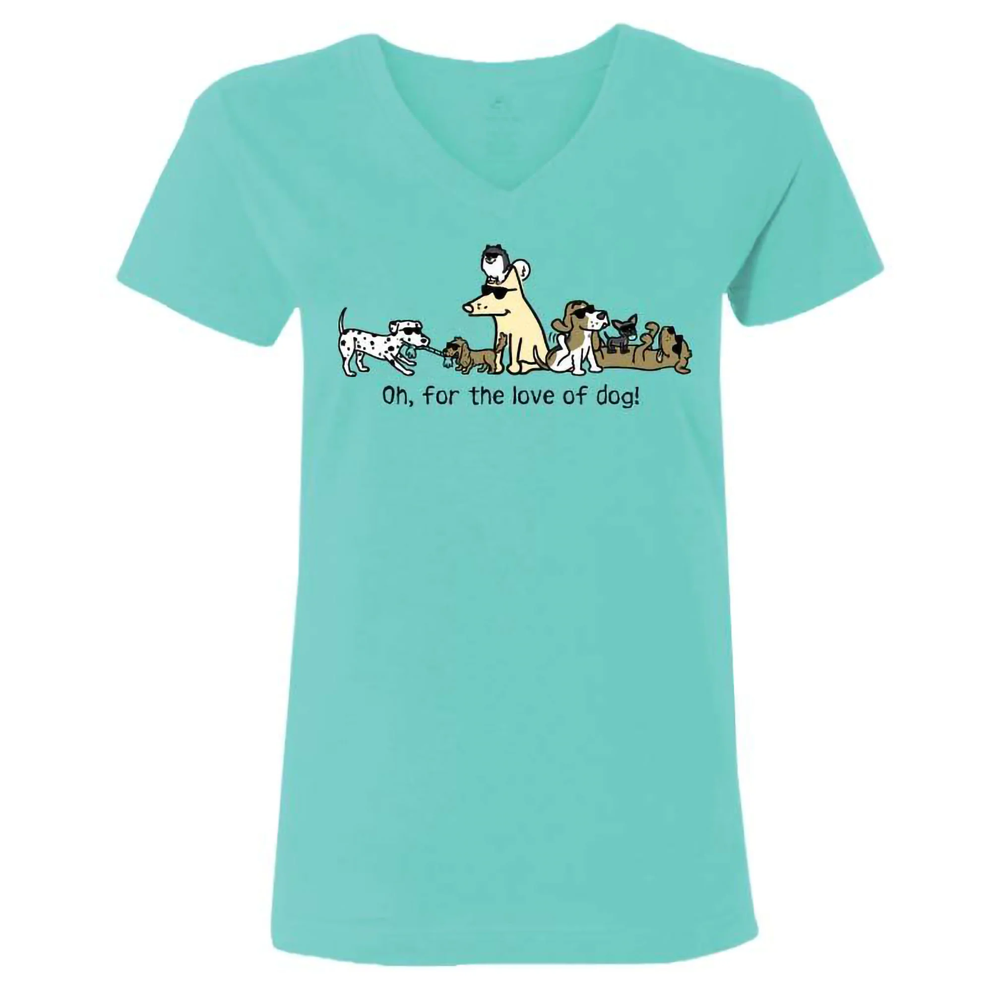 Teddy the Dog&trade; Love of Dog! V-Neck - Image 2