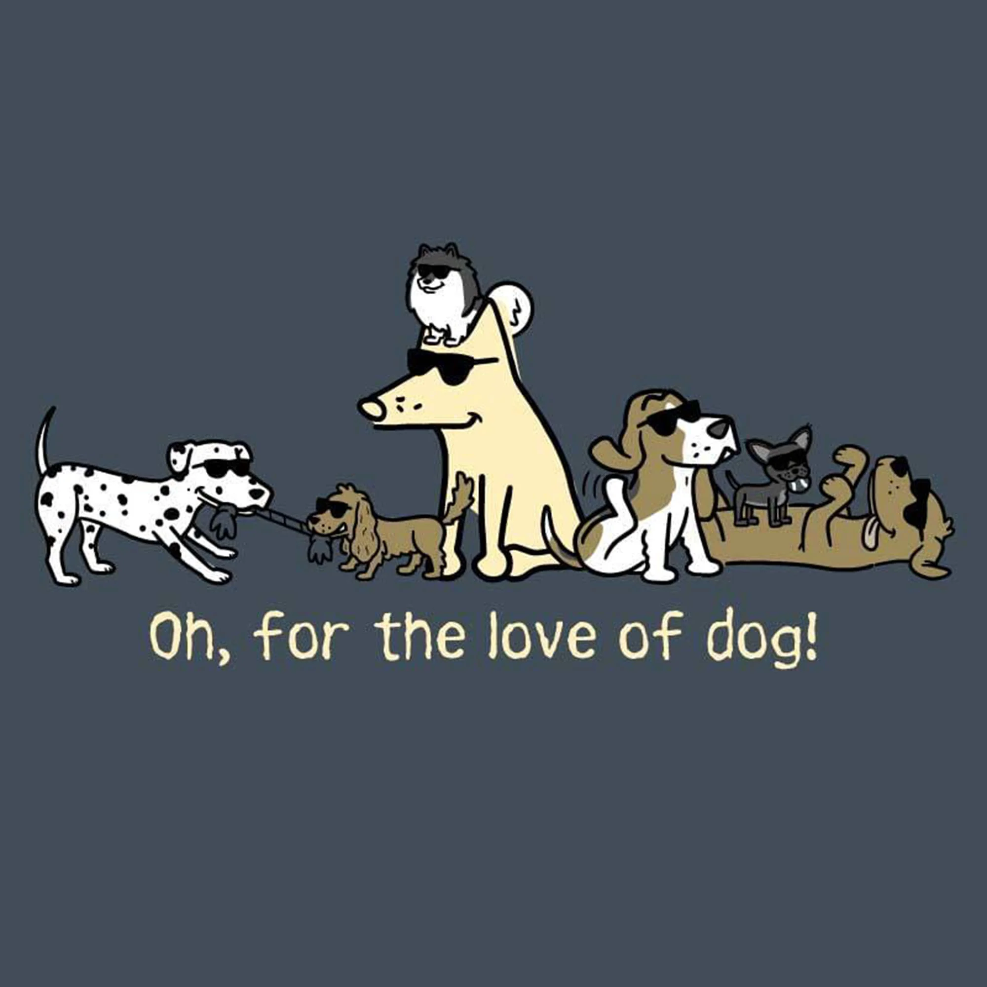 Teddy the Dog™ Oh for the Love of Dog T-Shirt - Image 2
