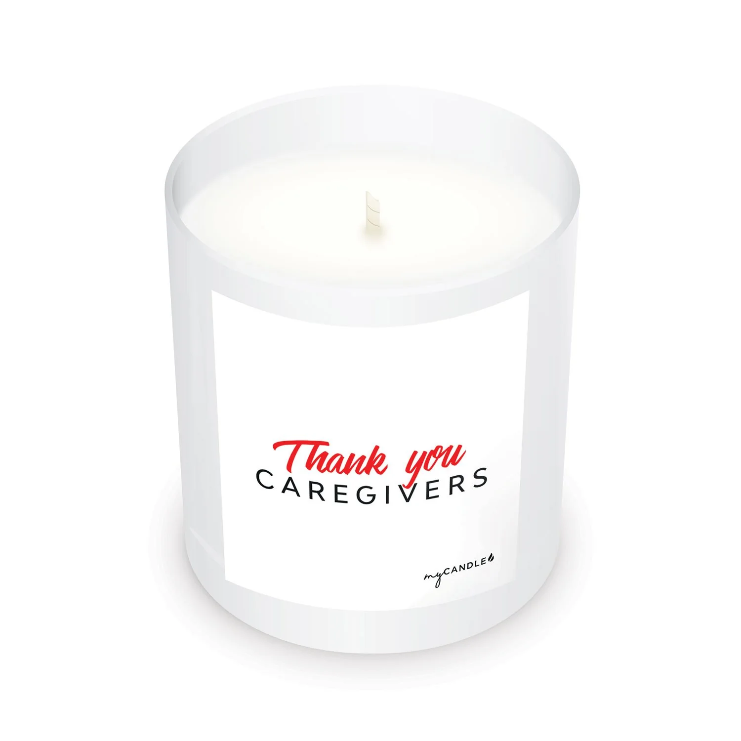 Thank You Caregivers Candle - Image 7