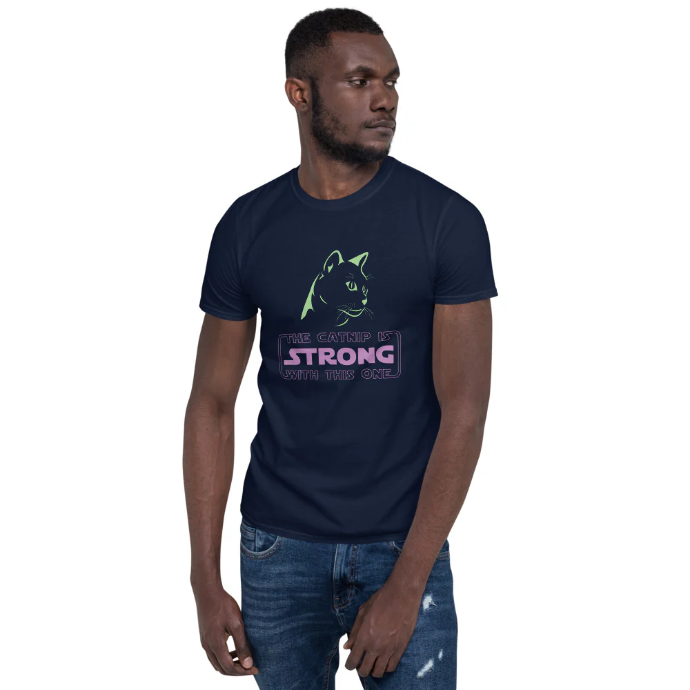 The Catnip Is Strong With This One T-Shirt - Image 3
