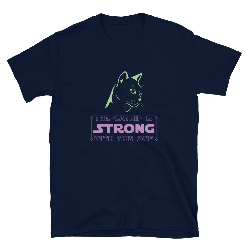 The Catnip Is Strong With This One T-Shirt - Image 4