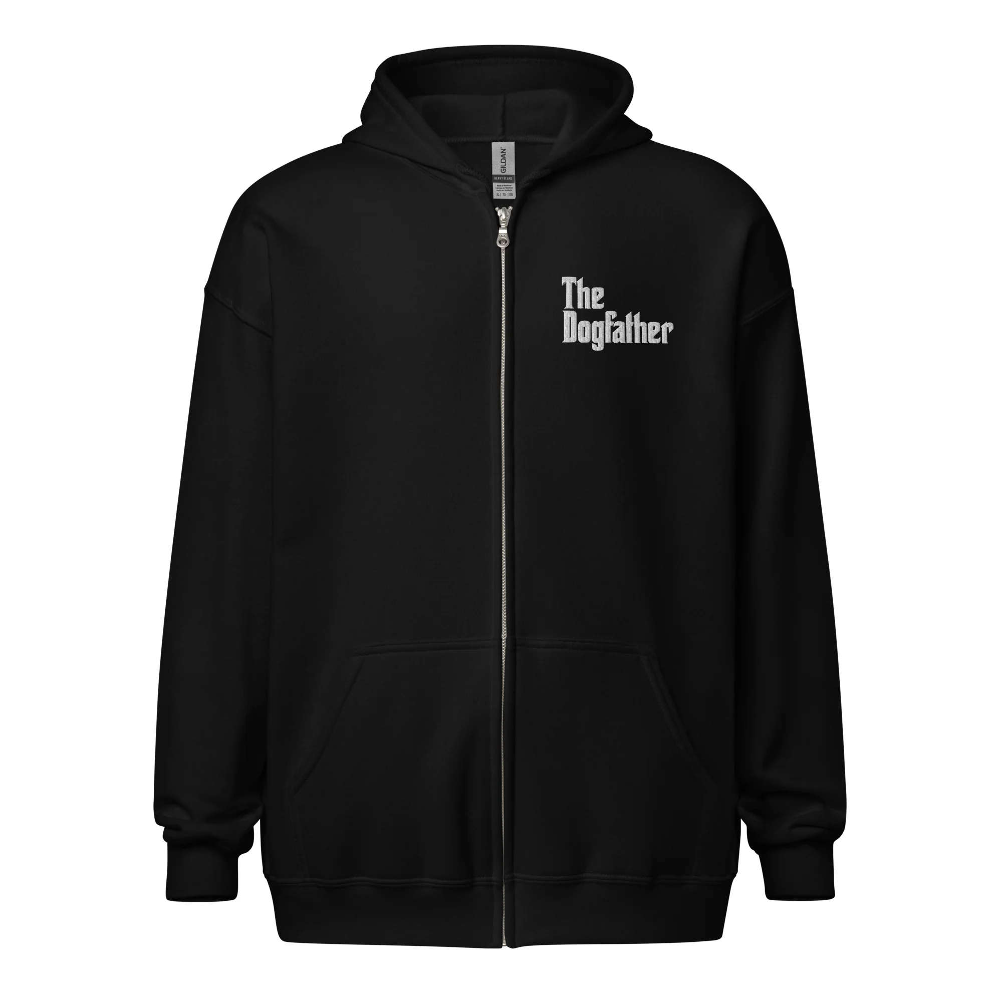 The Dogfather Unisex Heavy Blend Zip Hoodie