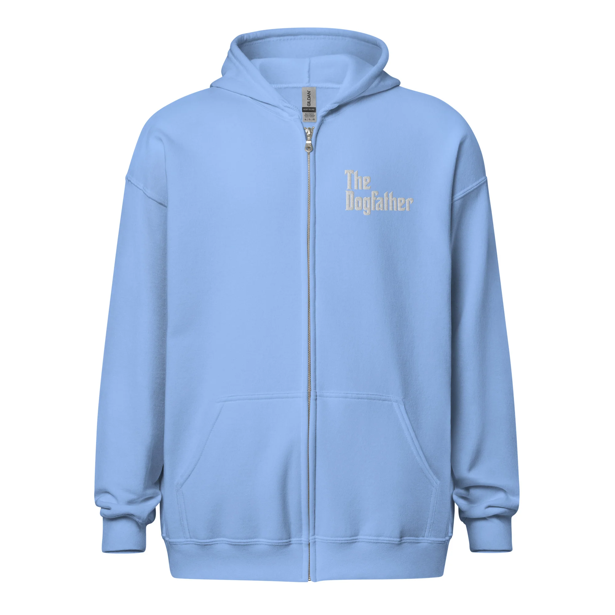 The Dogfather Unisex Heavy Blend Zip Hoodie - Image 7