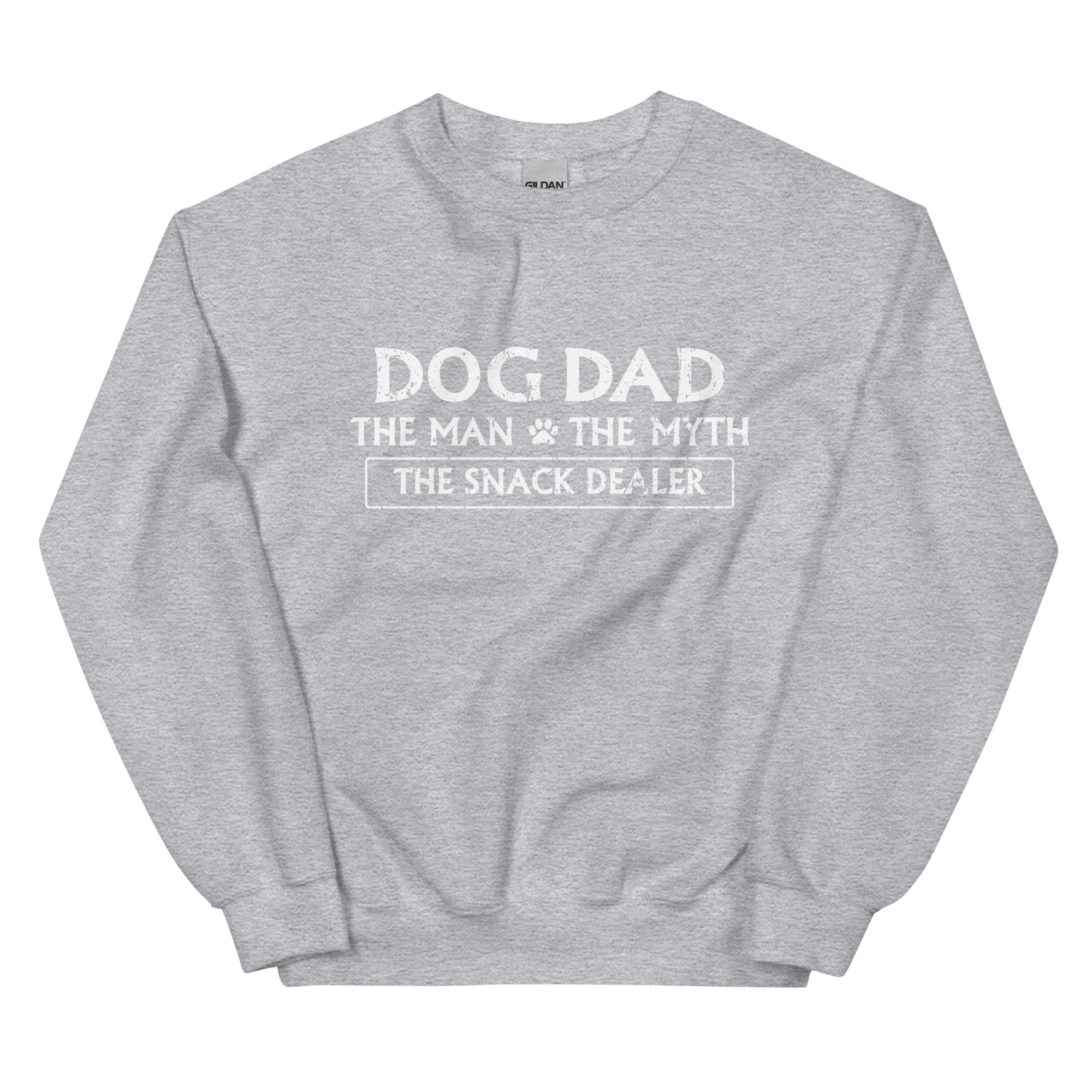 The Man, The Myth, The Snack Dealer Crewneck Sweatshirt - Image 15