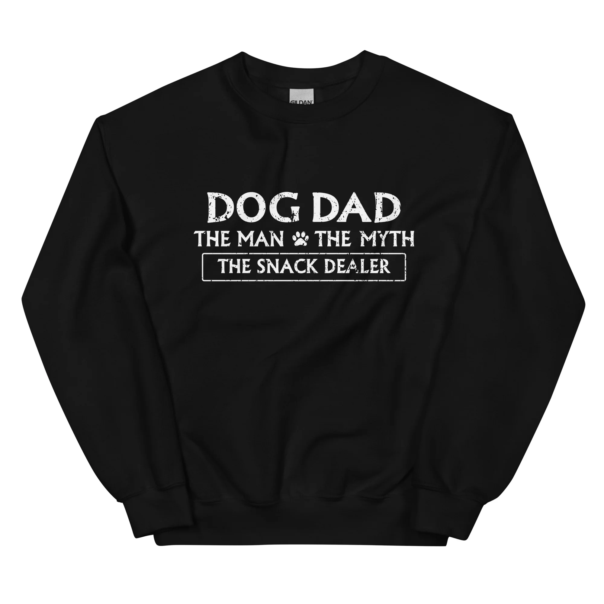 The Man, The Myth, The Snack Dealer Crewneck Sweatshirt - Image 4