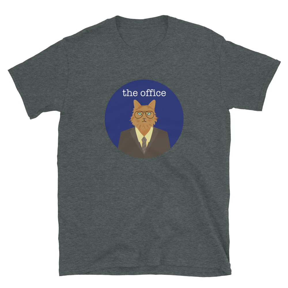 The Office Cat T-Shirt - Image 4