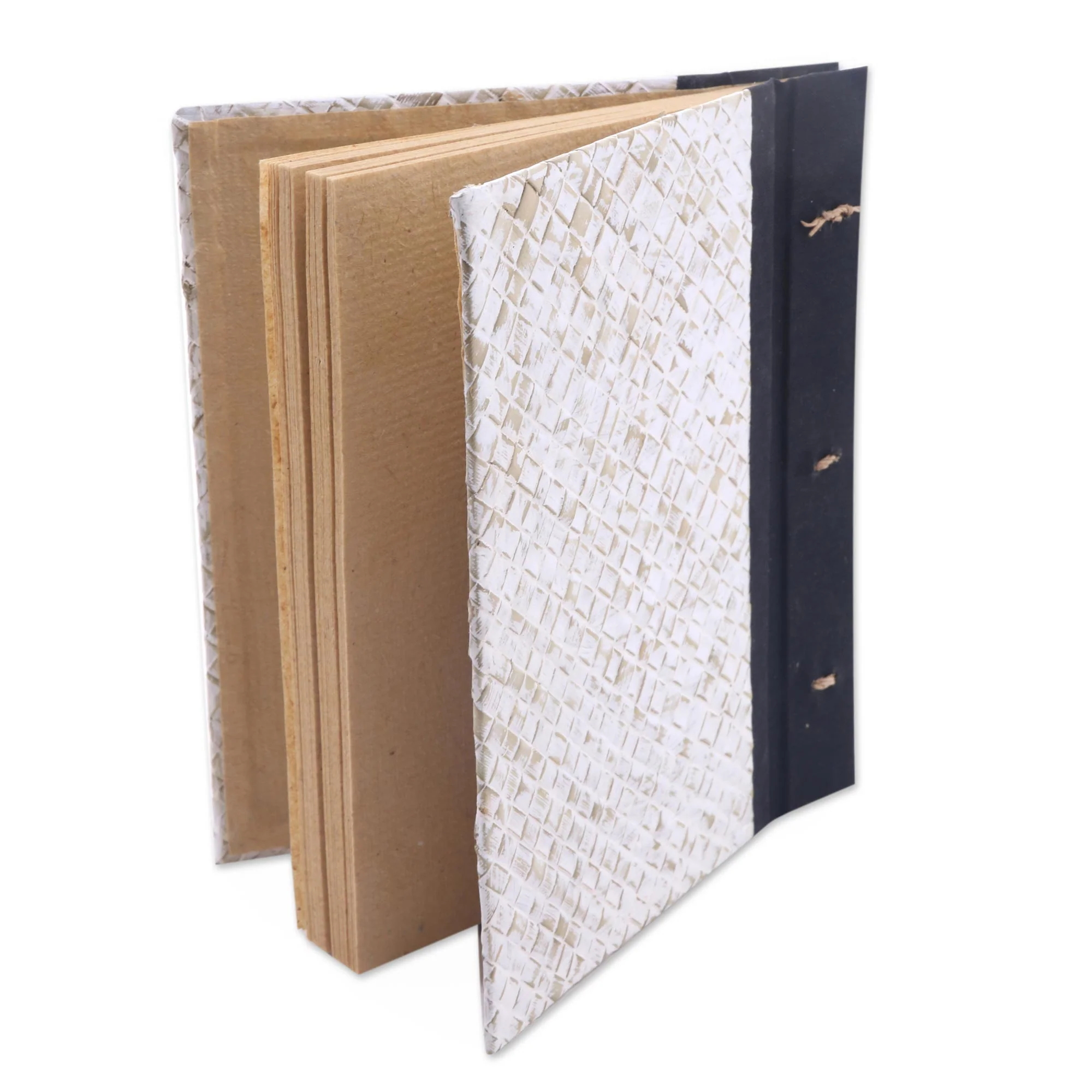 The Path Is Green Balinese 50-page Rice Paper Journal with Natural Fiber Cover - Image 5