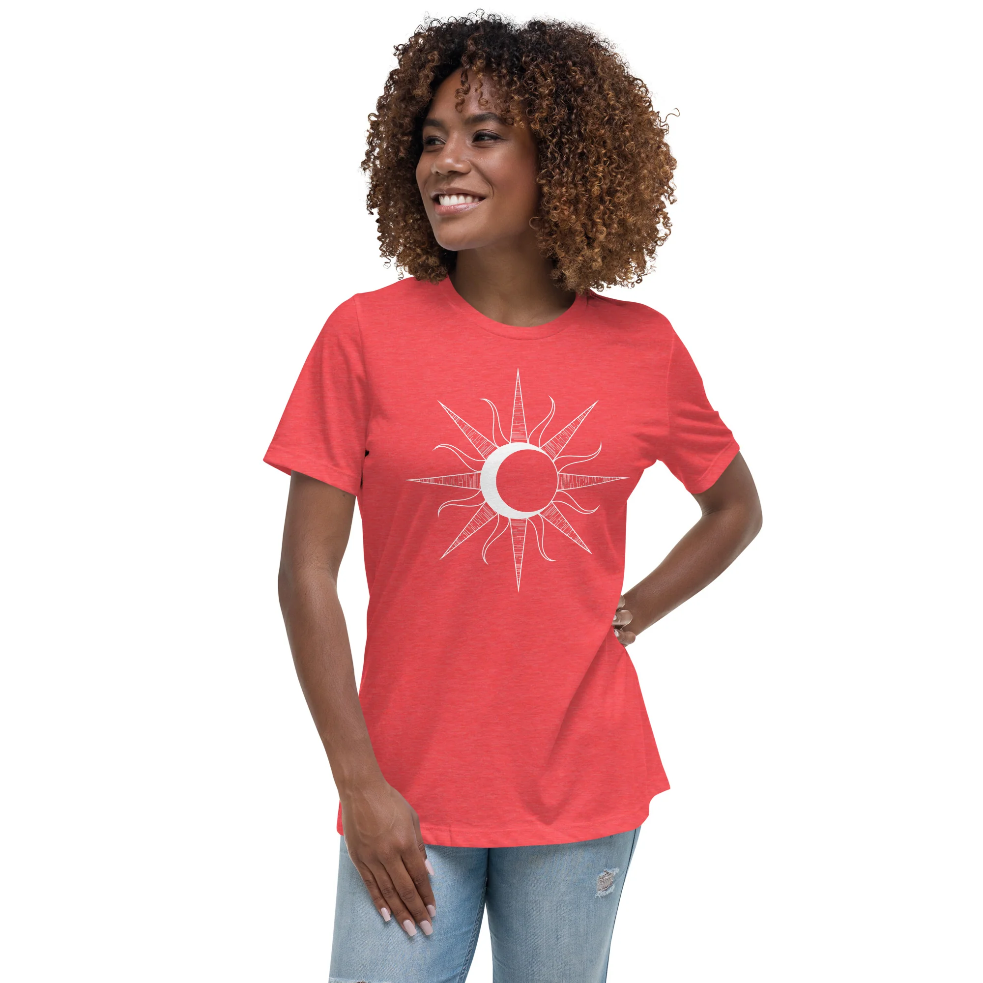 The Sun & Moon Women's Relaxed T-Shirt - Image 2