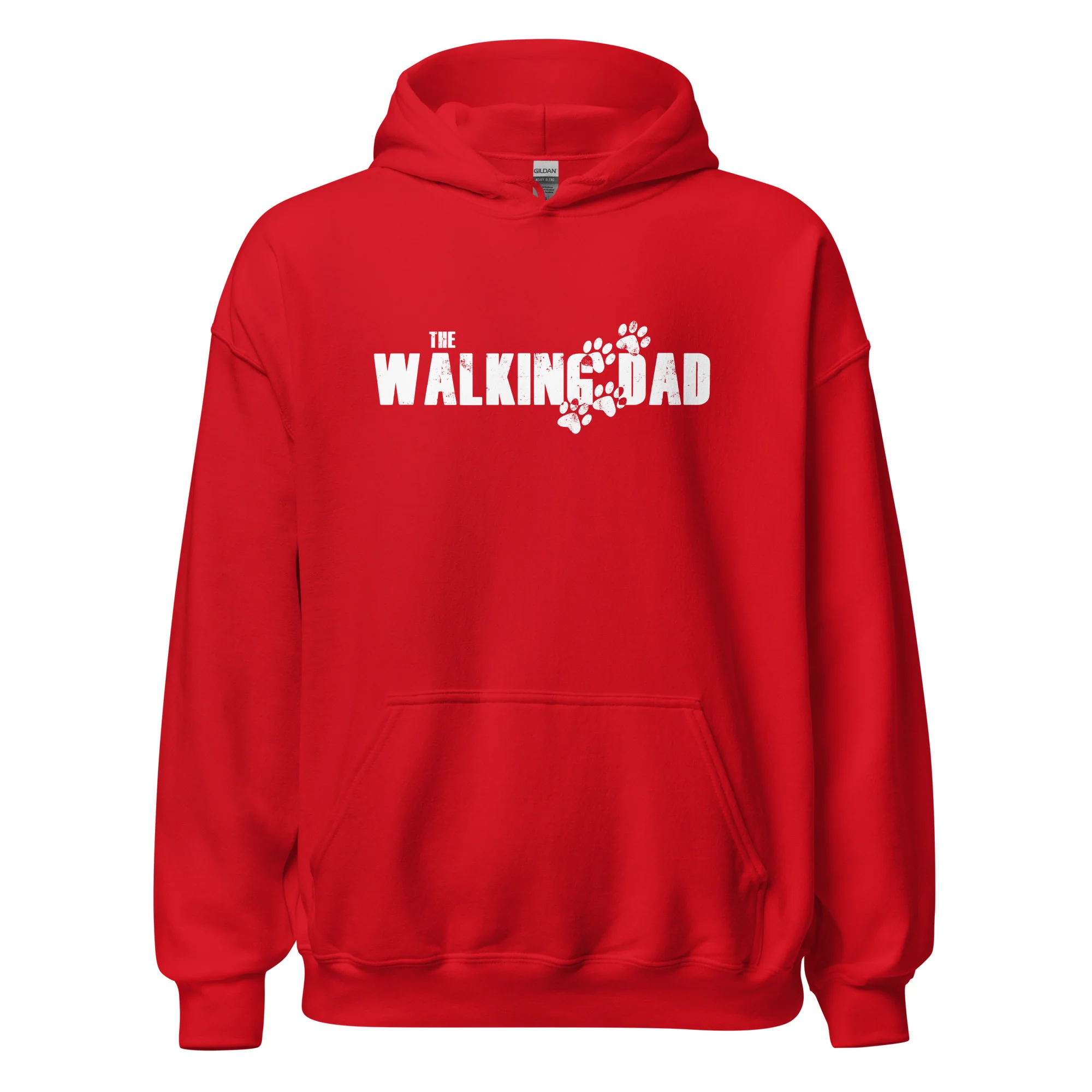 The Walking Dad Paw Print Hoodie - Image 2