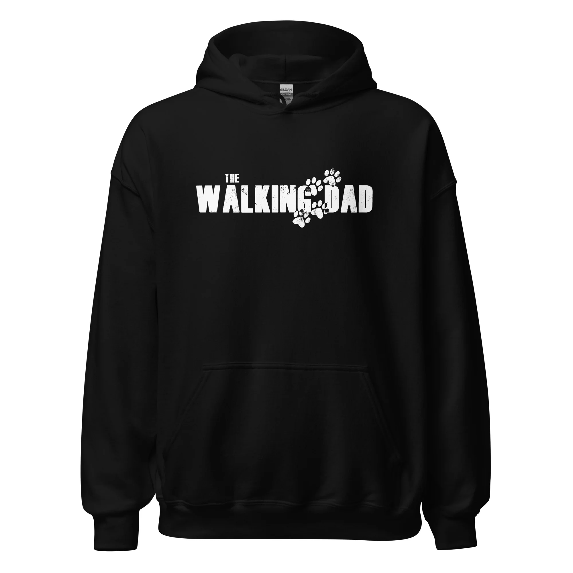 The Walking Dad Paw Print Hoodie - Image 3