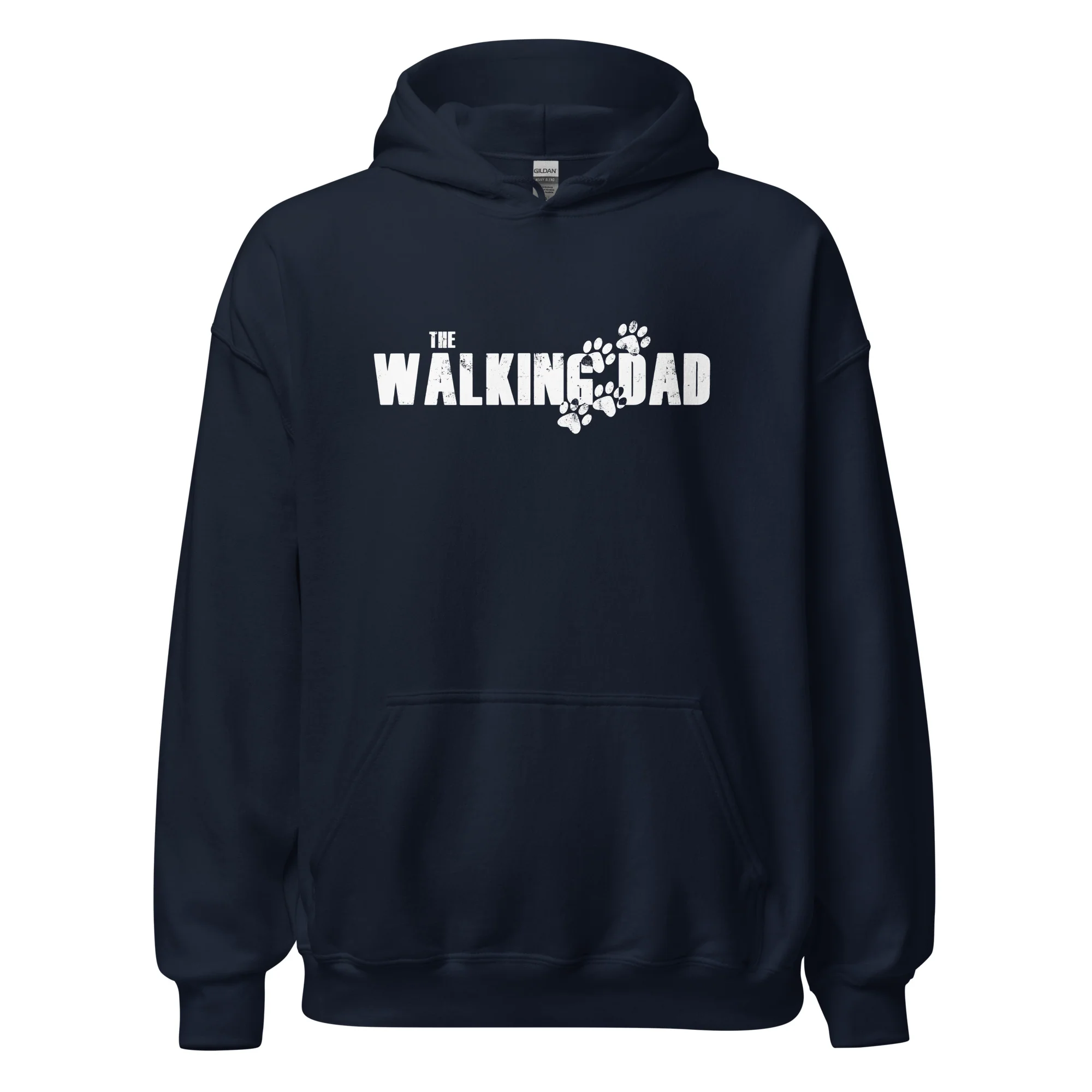 The Walking Dad Paw Print Hoodie - Image 4