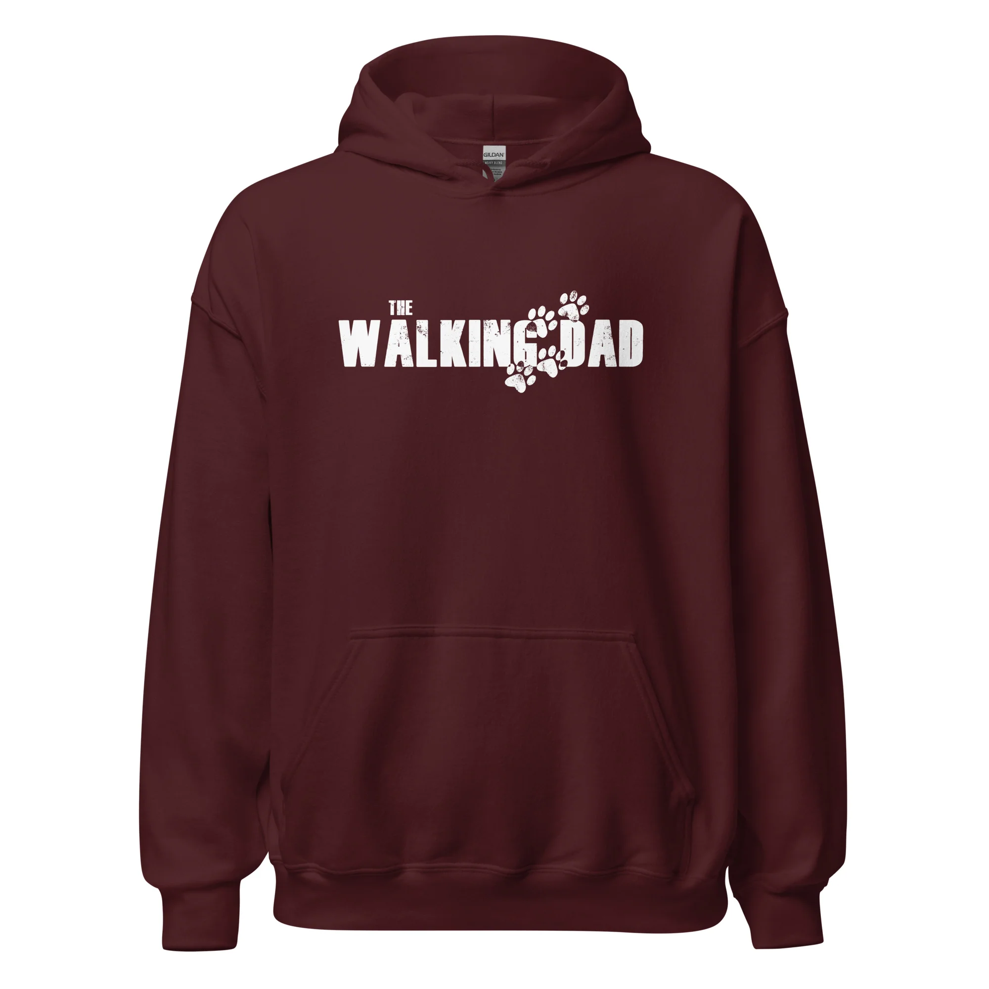 The Walking Dad Paw Print Hoodie - Image 5