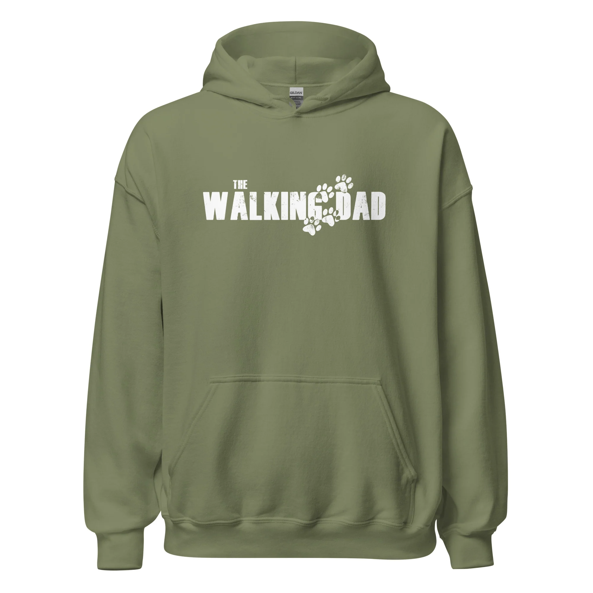 The Walking Dad Paw Print Hoodie - Image 8